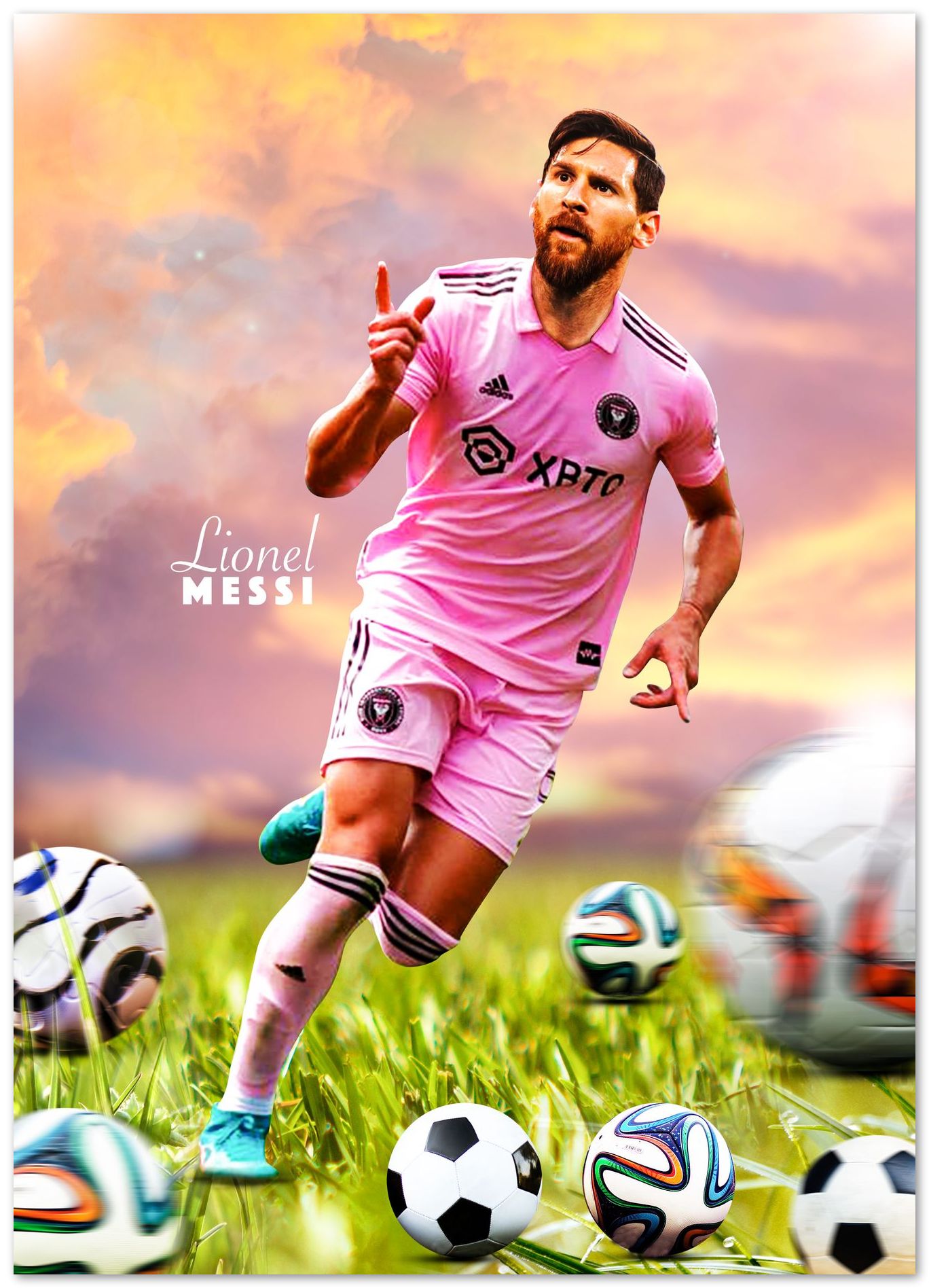 Messi Miami Wallpapers on WallpaperDog