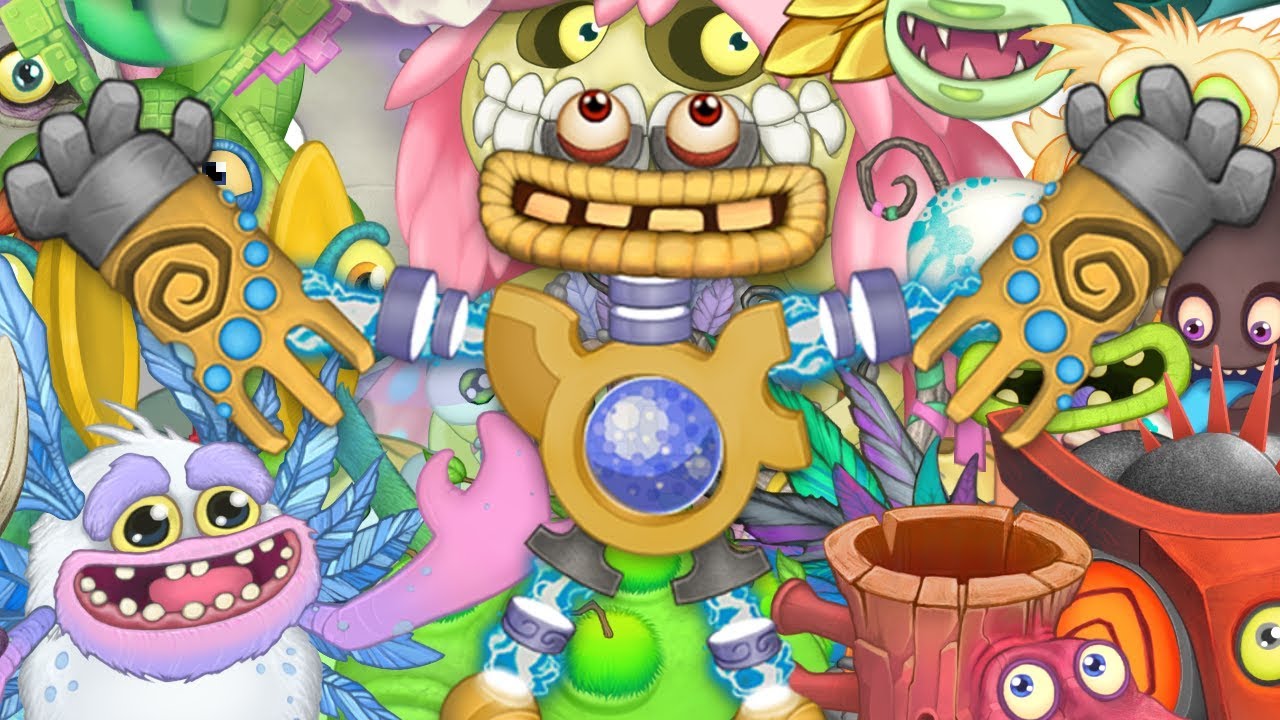 Nulls monsters my. МСМ вублины. Мои Поющие монстры ВУБЛИН. My singing Monsters монстры вублины. Wublin Island монстры.