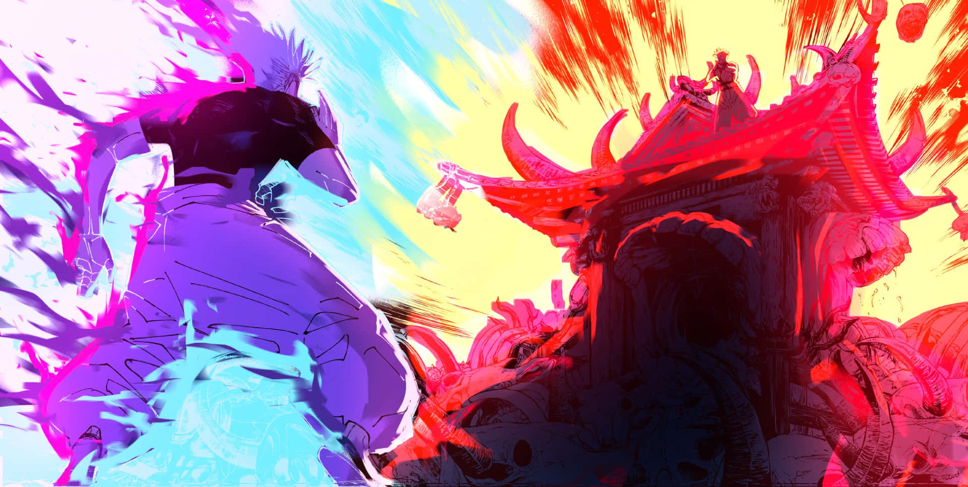 Sukuna Vs Gojo Wallpapers On WallpaperDog