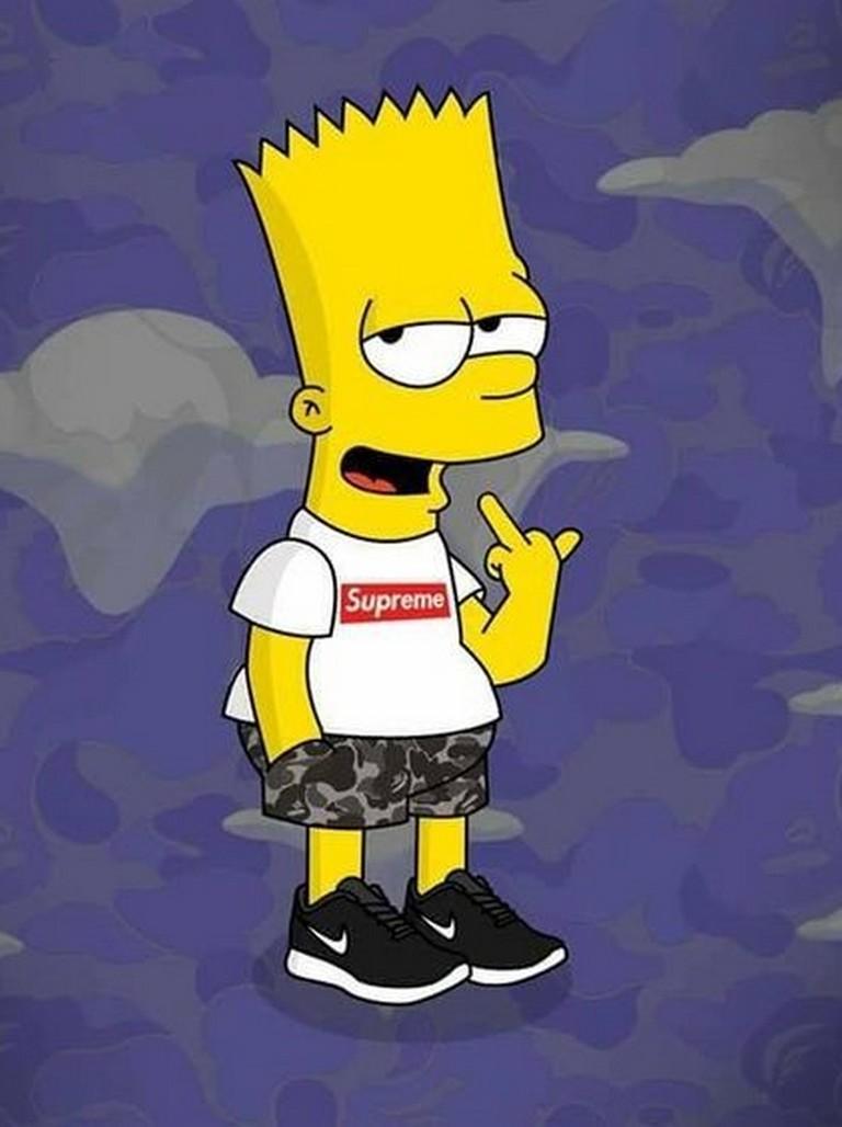 High Bart Simpson Wallpapers on WallpaperDog