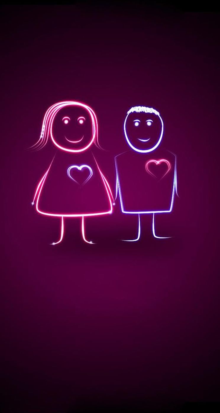 Cute Couple Love Iphone Wallpapers On Wallpaperdog