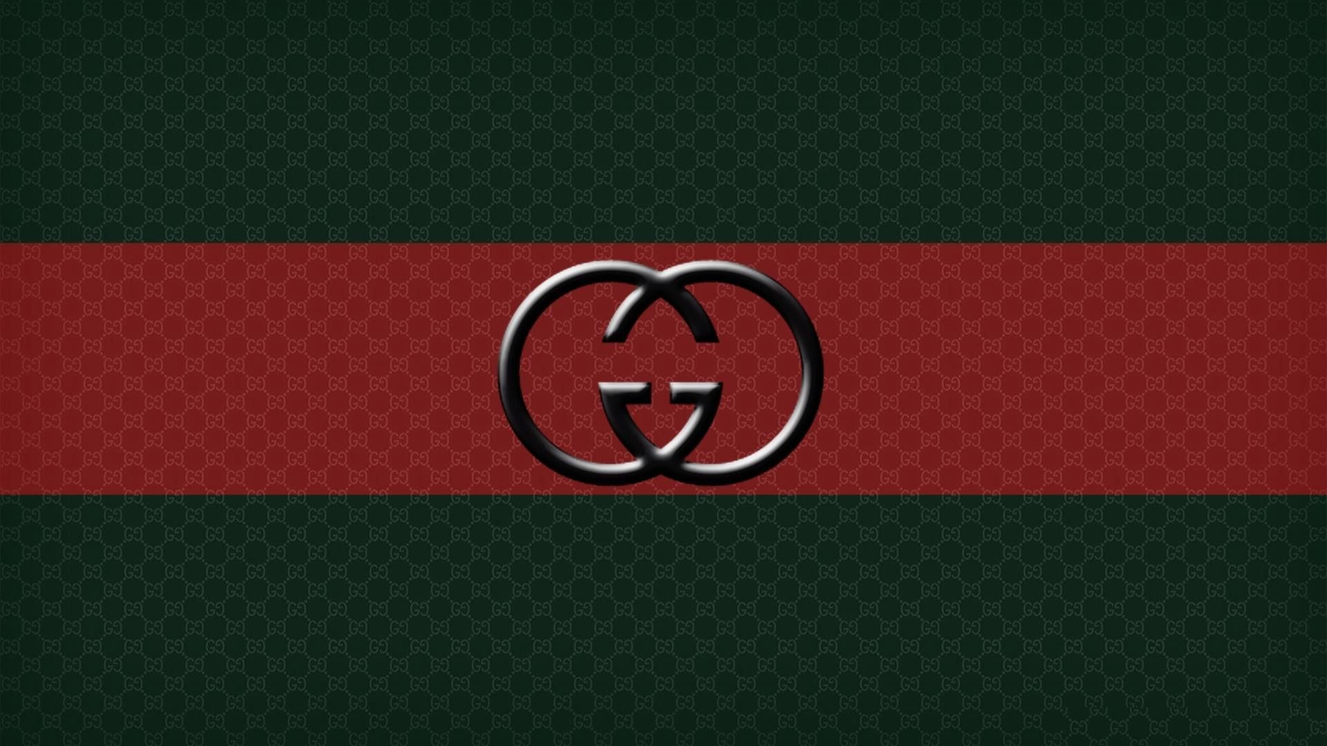 red gucci logo