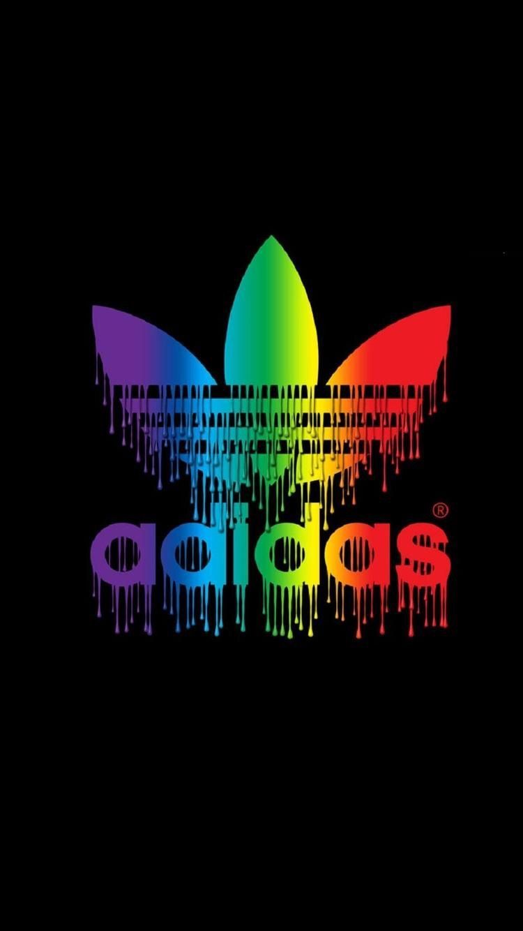 cool rainbow nike logo wallpaper