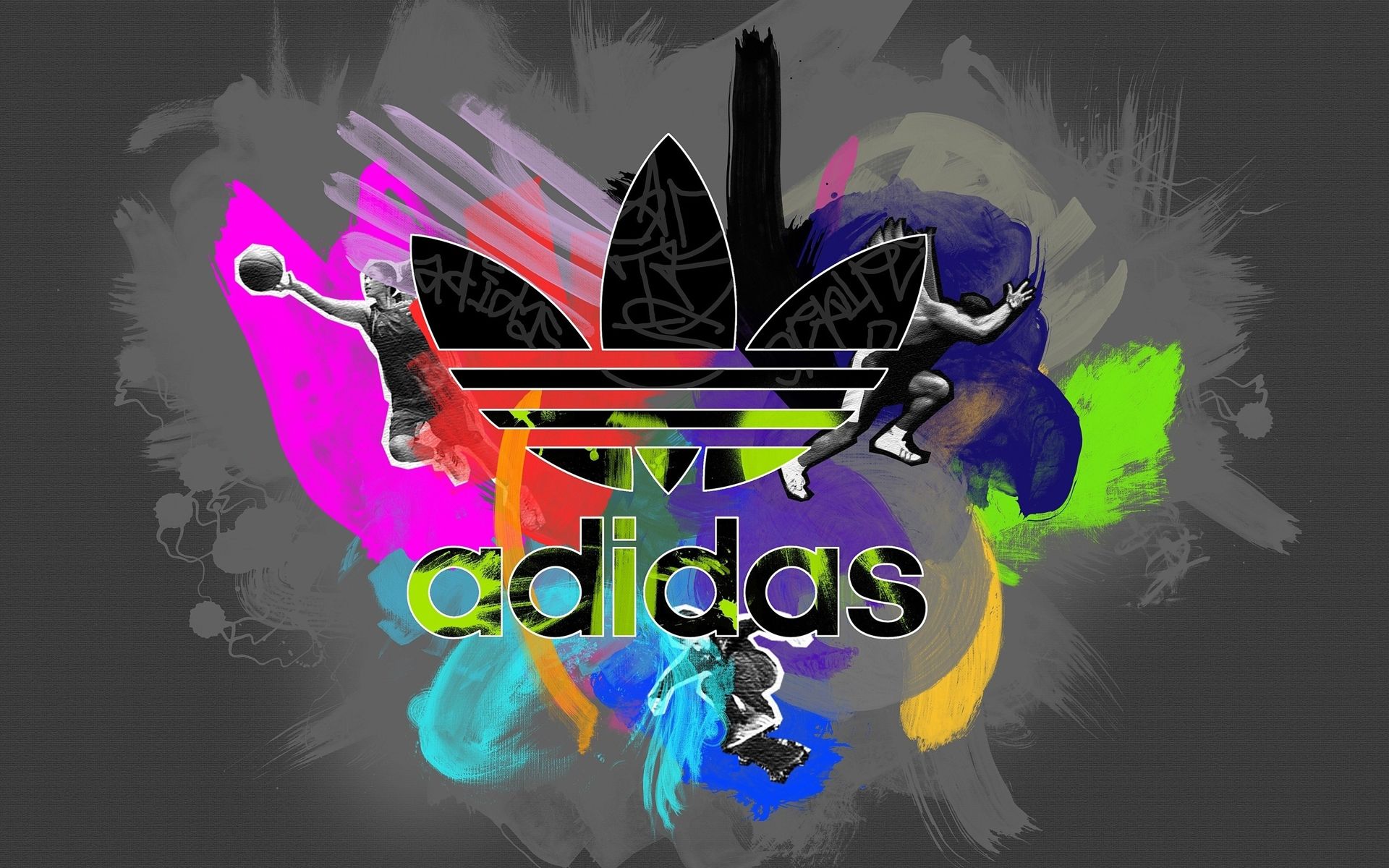 zaad Gezondheid langzaam Cool Adidas Logo Wallpapers on WallpaperDog