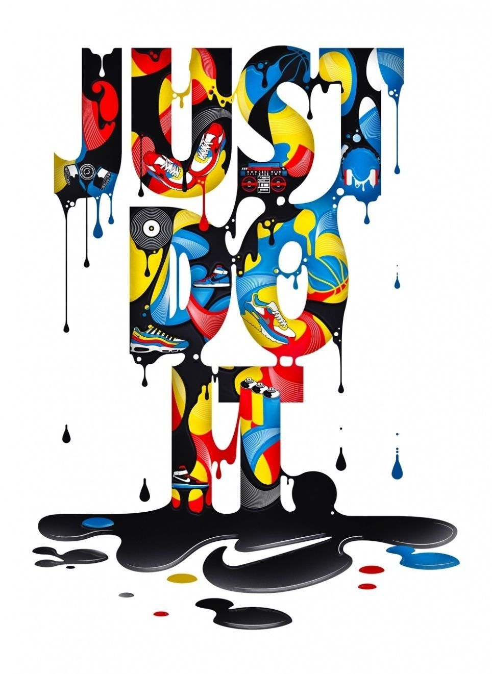 Nike Swoosh Just Do It Logo Wallpapers On Wallpaperdog