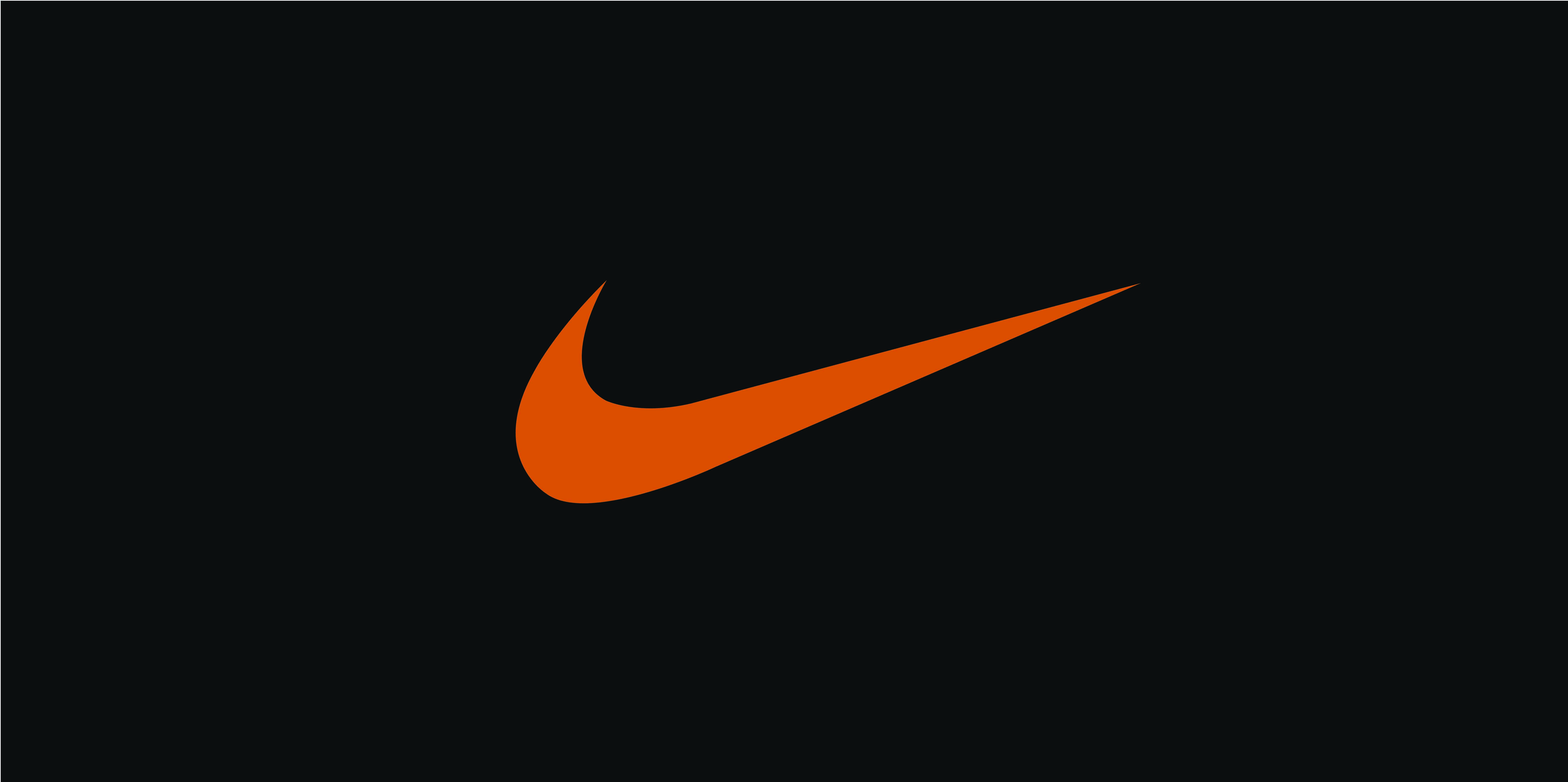 nike sign red