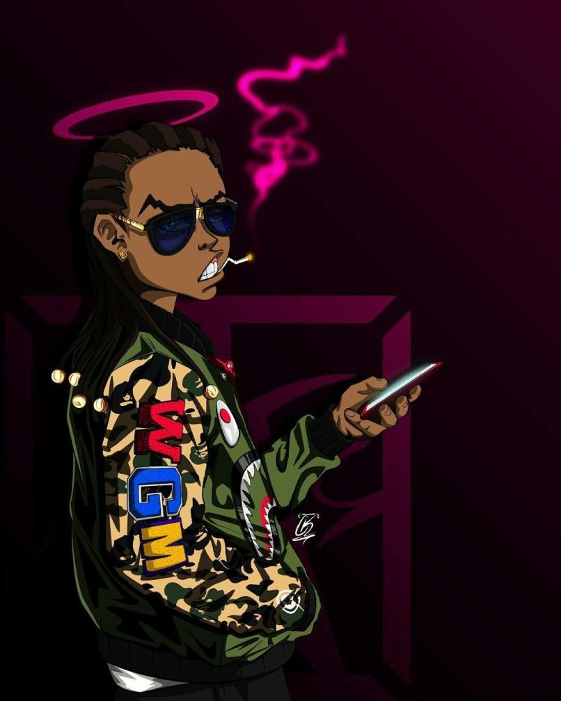 Smoking Cartoon Rapper Wallpapers on WallpaperDog