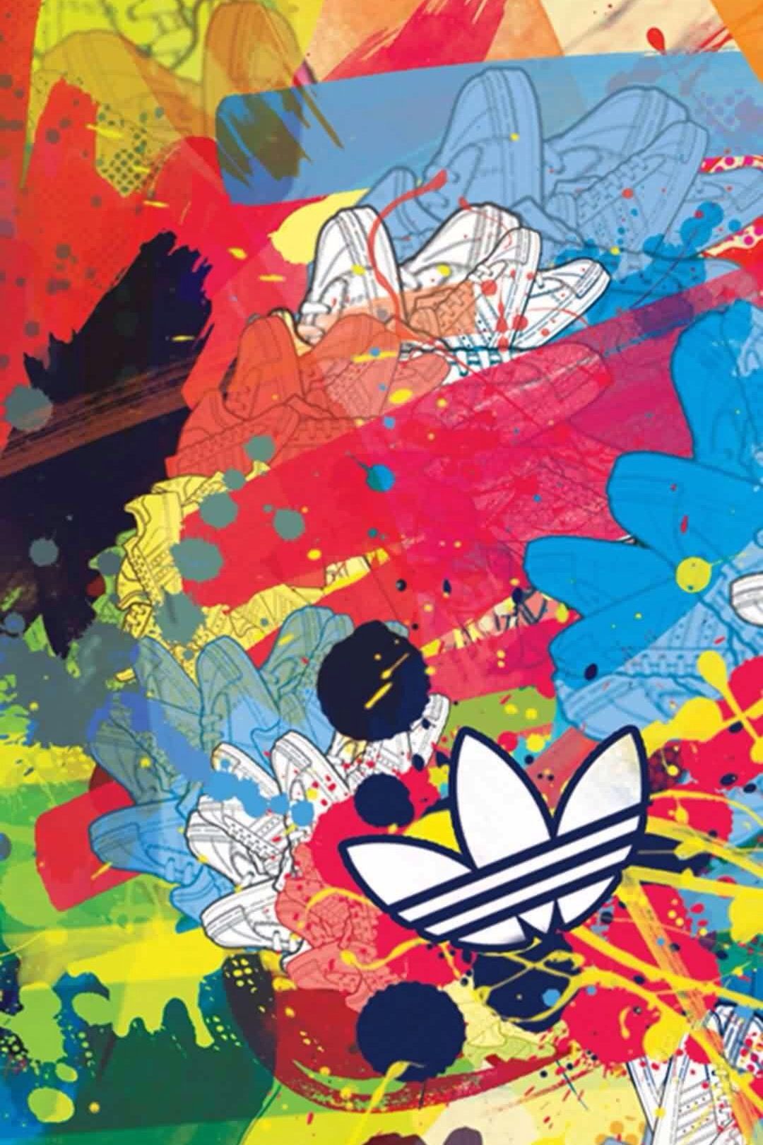 Adidas Art Wallpapers WallpaperDog
