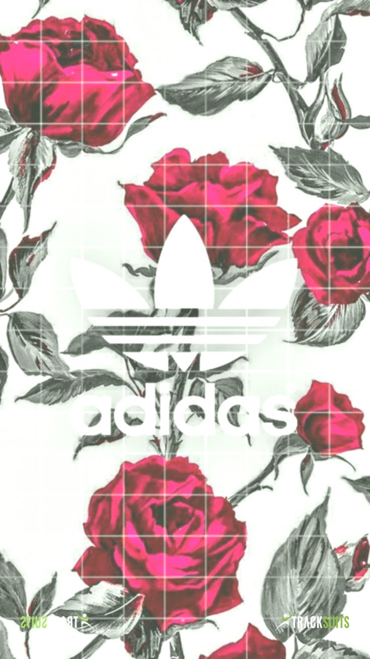 adidas flower wallpaper