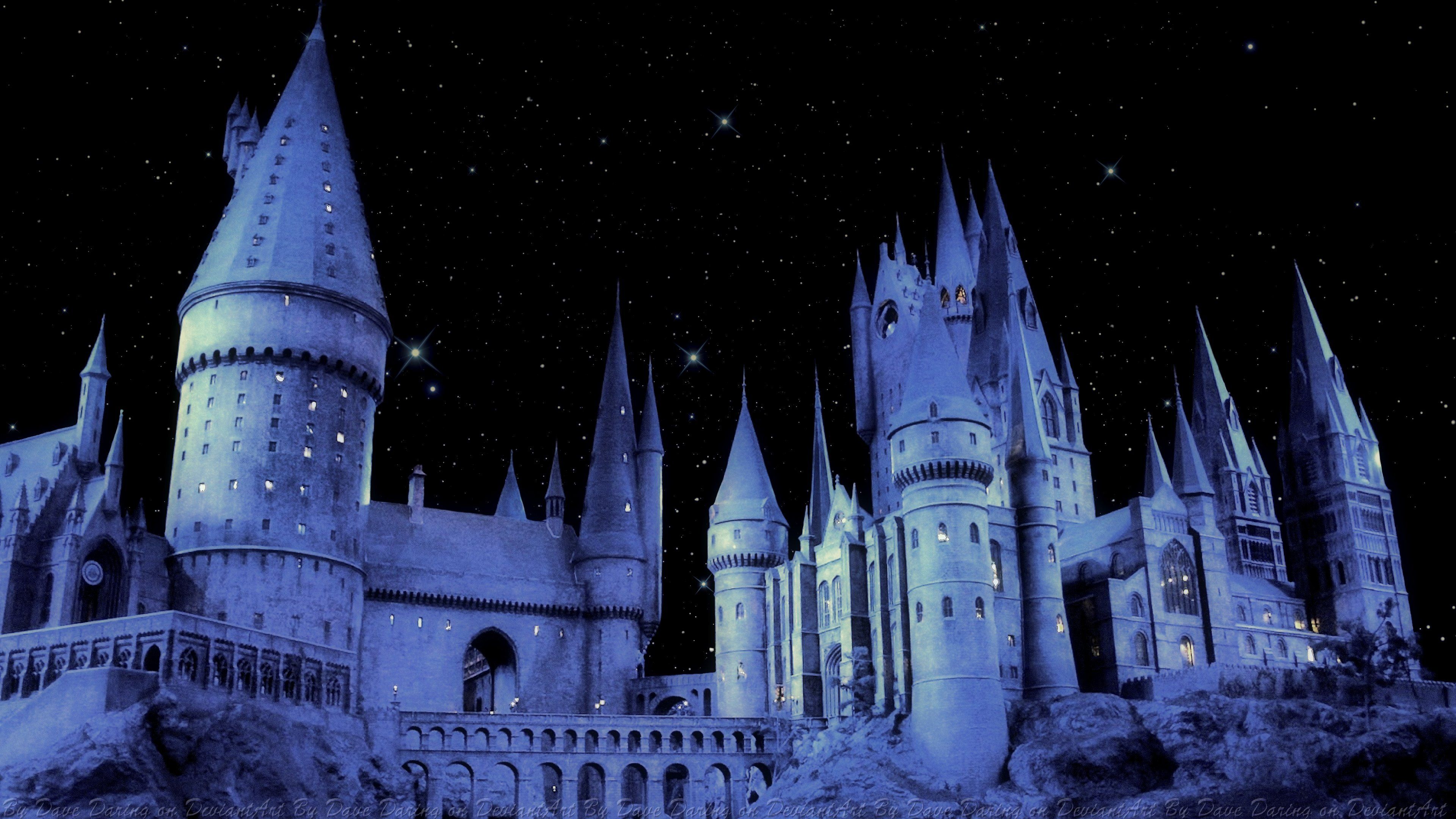 Hogwarts at Night Wallpapers on WallpaperDog