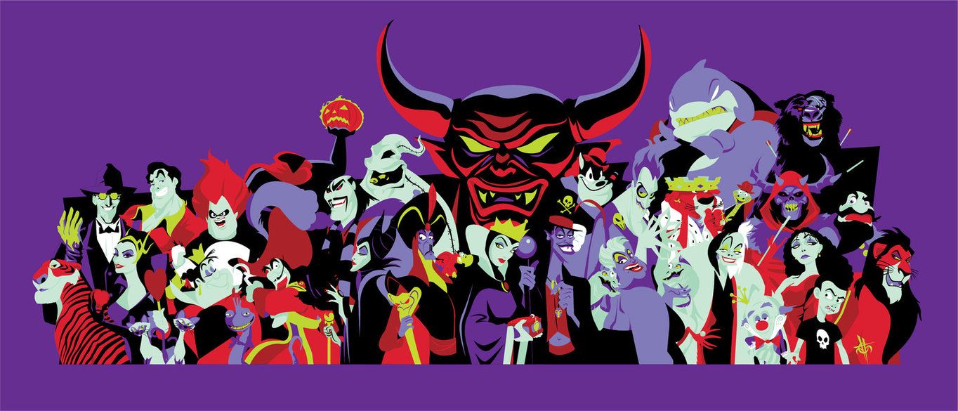 Disney Villains  Fantasy  Abstract Background Wallpapers on Desktop Nexus  Image 2278603