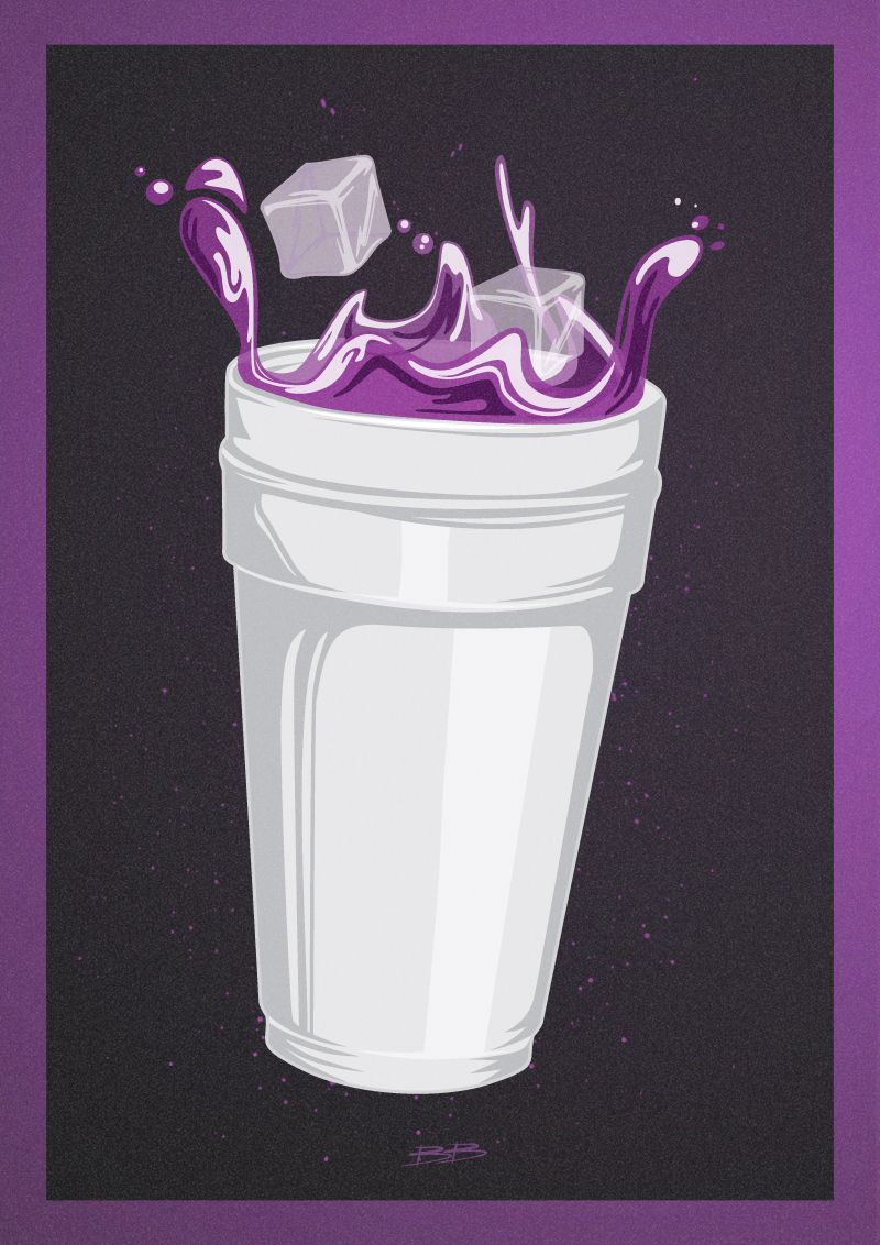 cool rapper lean drink after effects effect download