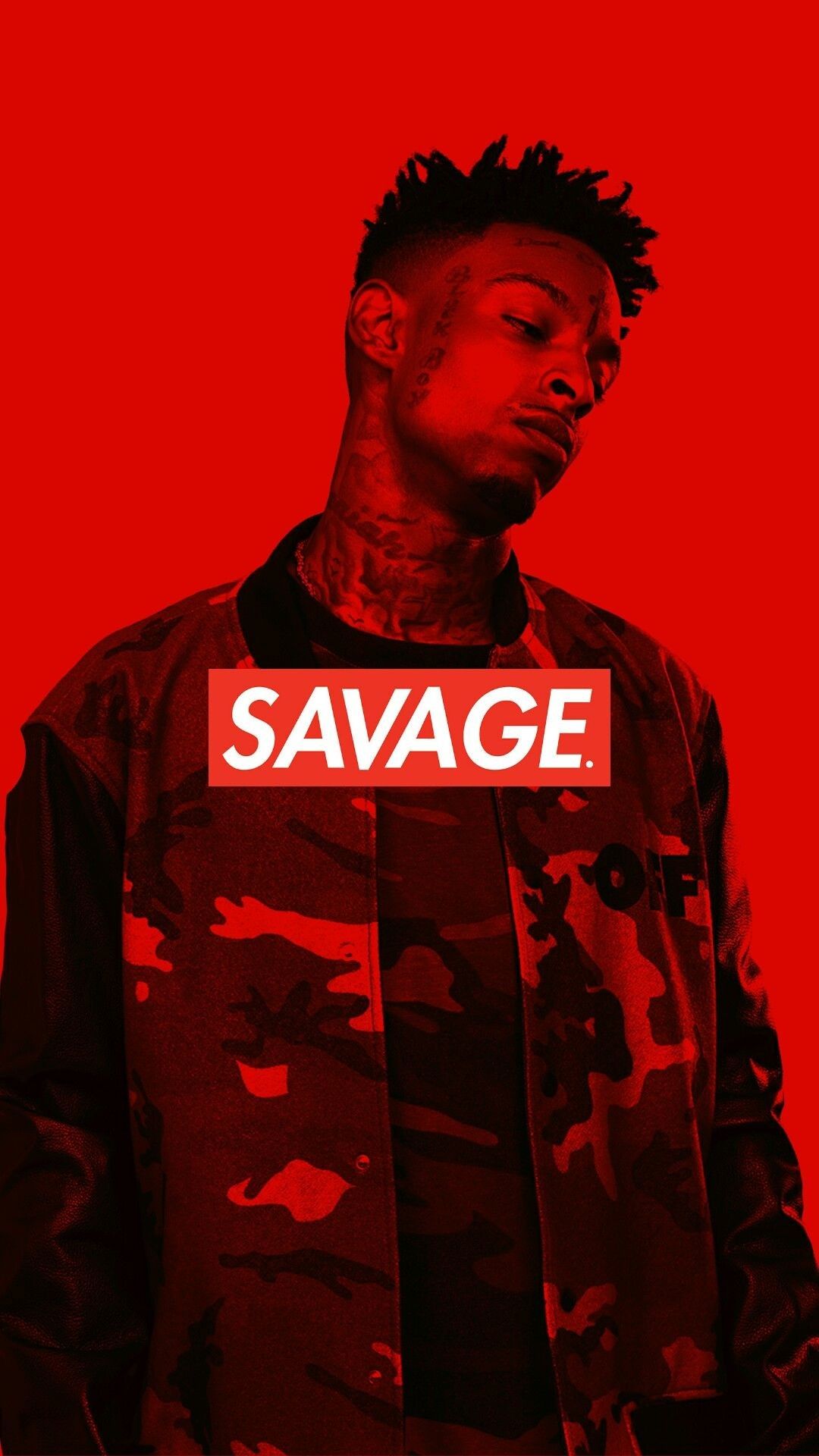 21 Savage Is Wearing Red Shirt And Blue Jeans Walking On Road 21 Savage, HD  wallpaper