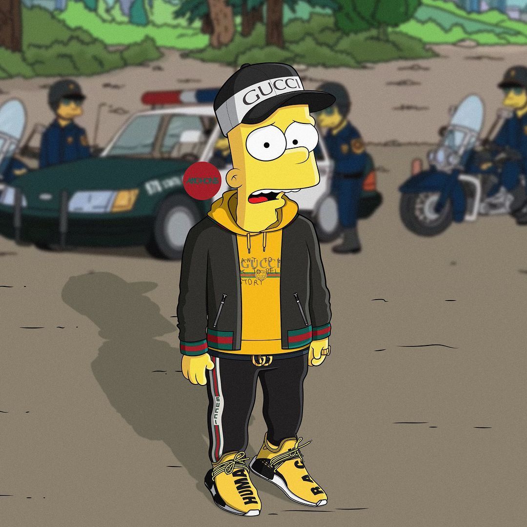 Gucci Bart Simpson Wallpapers on WallpaperDog