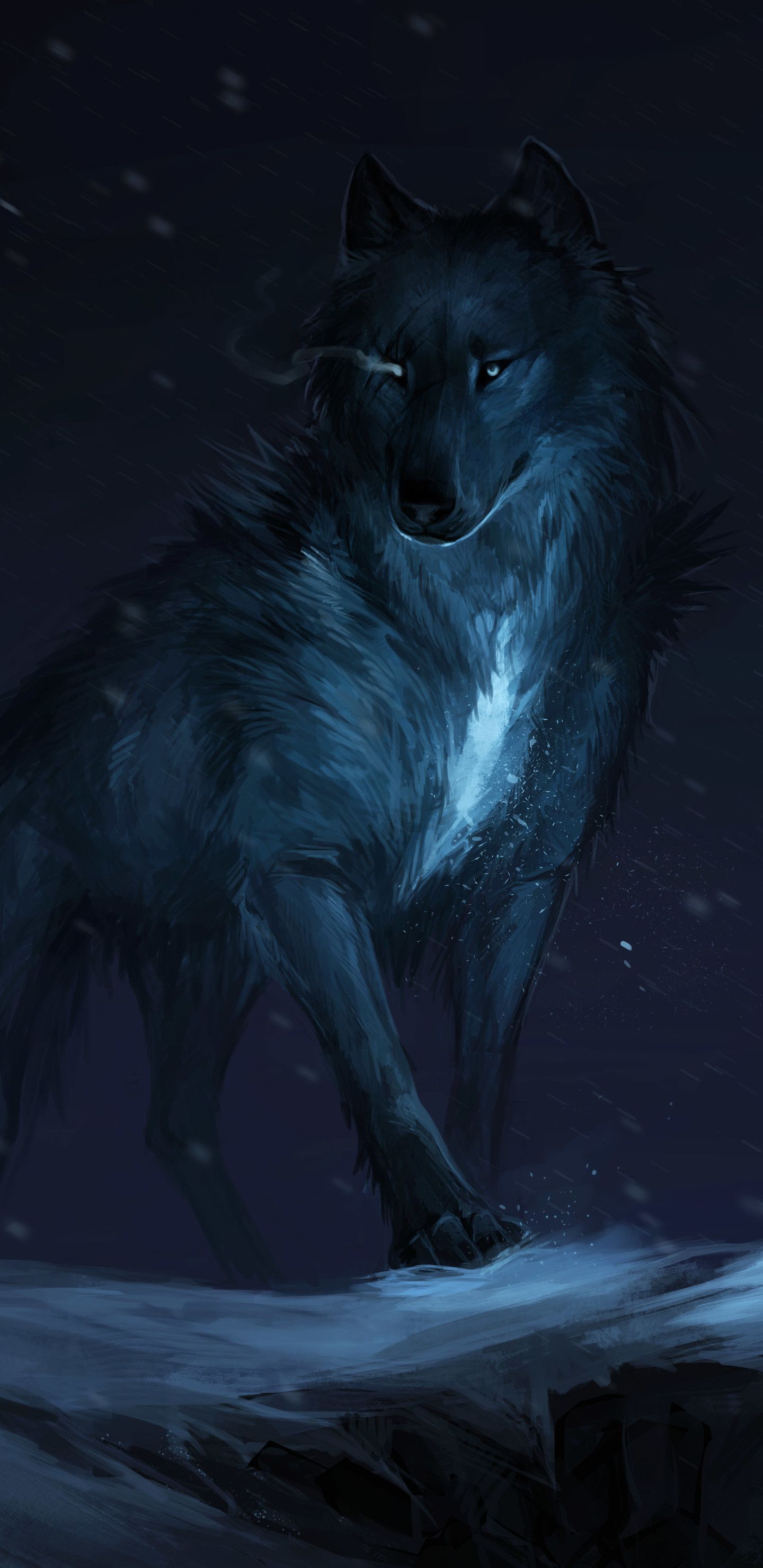 highly intricate and detailed photograph of a beautiful starry werewolf   Playground AI