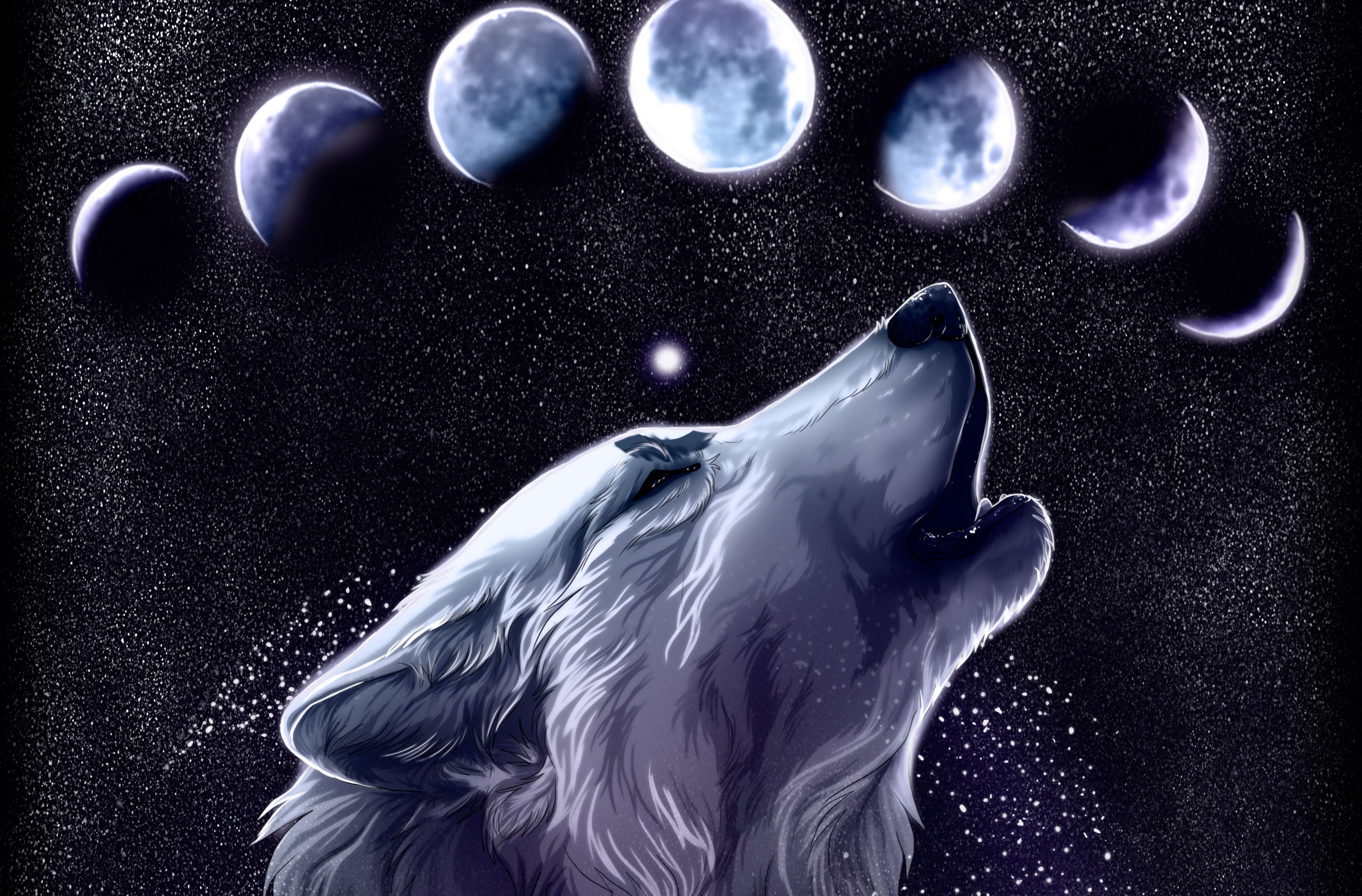 ArtStation - Spirit Wolf