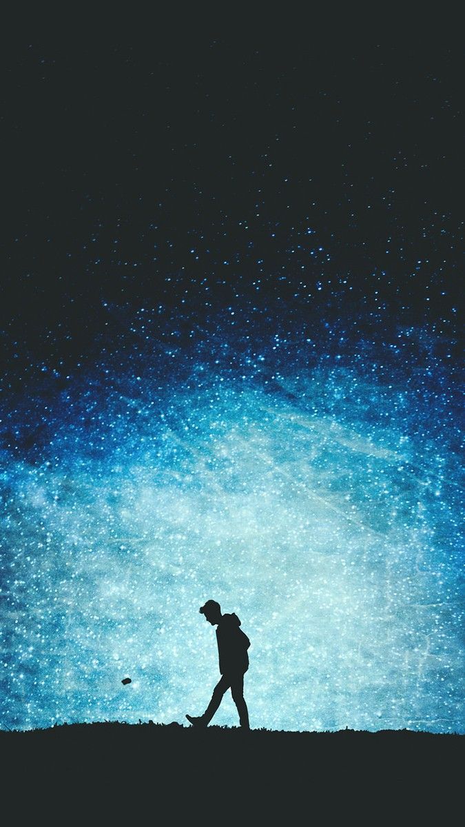 Wallpaper ID: 332815 / Men Alone Phone Wallpaper, Bench, Starry Sky, Sky,  Night, Lonely, 1440x2560 free download