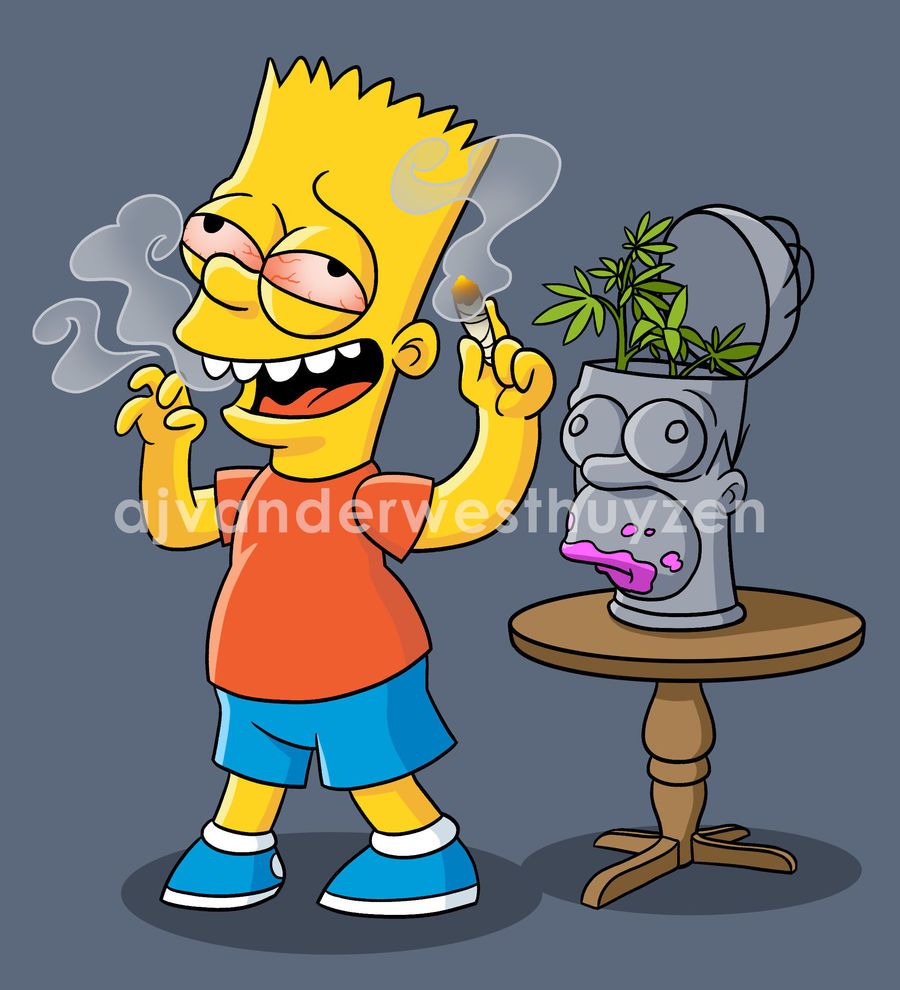 Cartoons Smoking Weed Wallpapers on WallpaperDog
