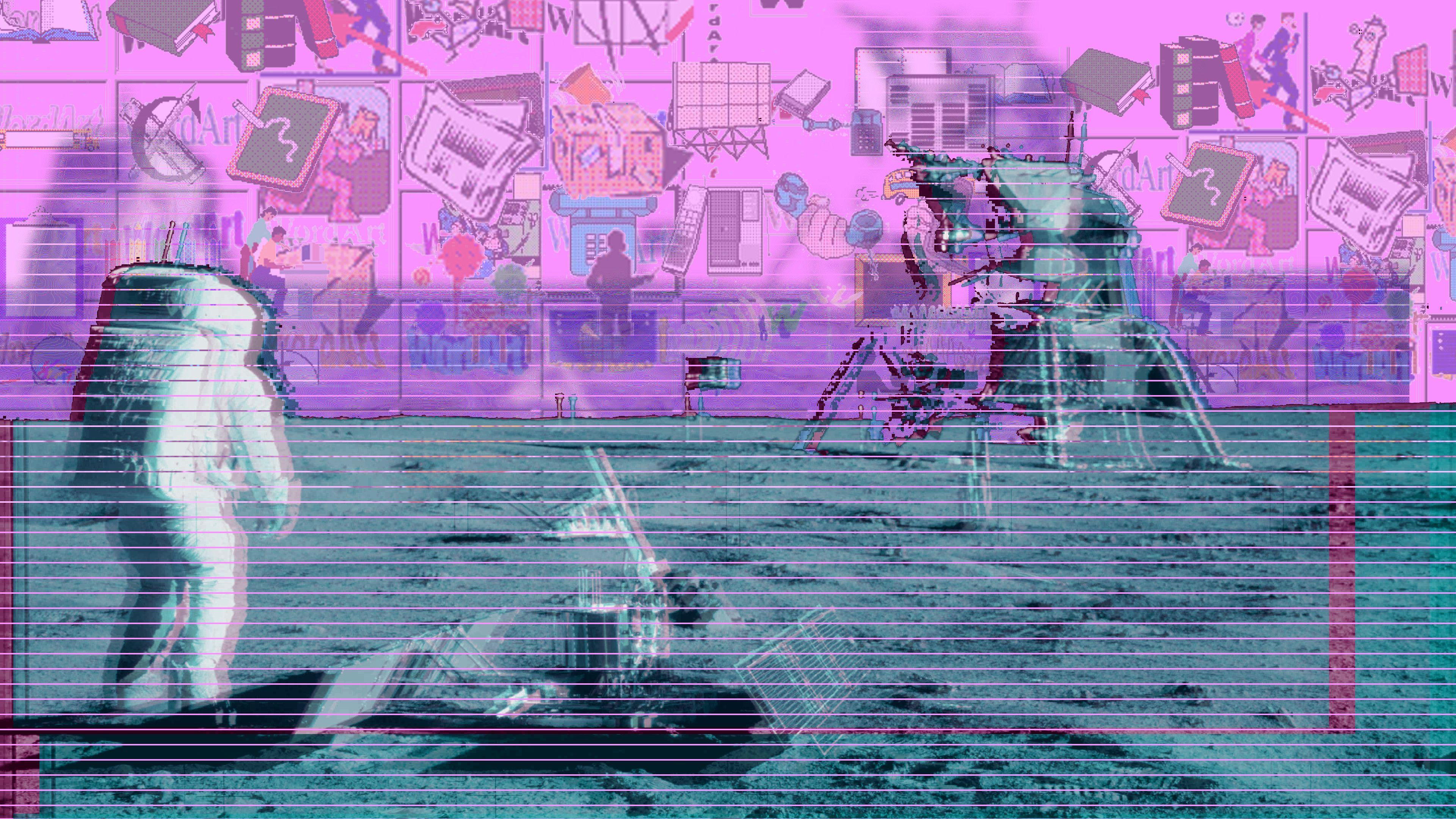 The Iconic Vaporwave Beach Art Why Does The Internet Love It  IndieYesPls