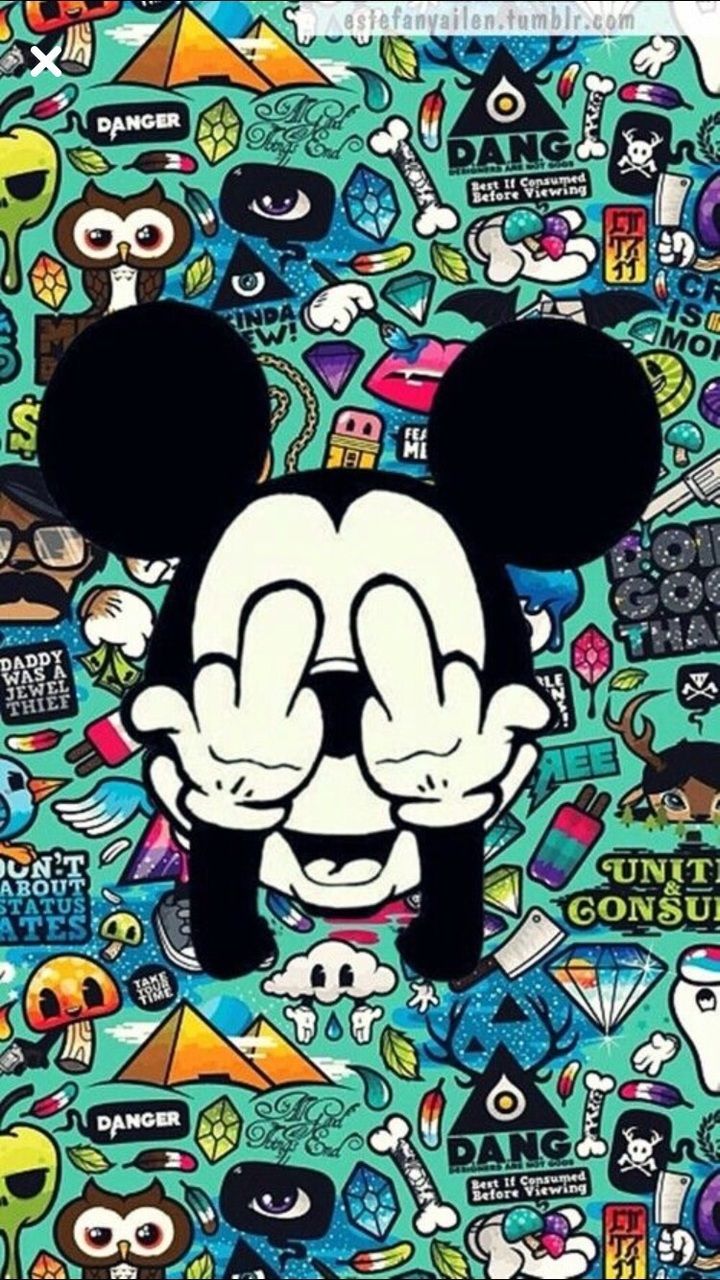 dope mickey mouse hands tumblr