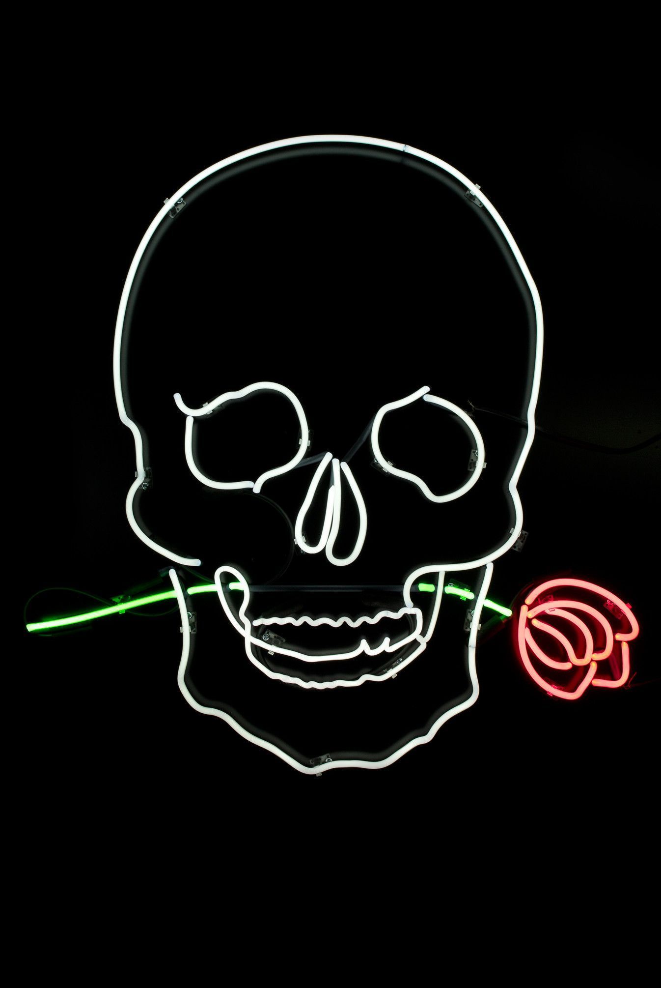 Skull And Flowers Wallpapers  Wallpaper Cave