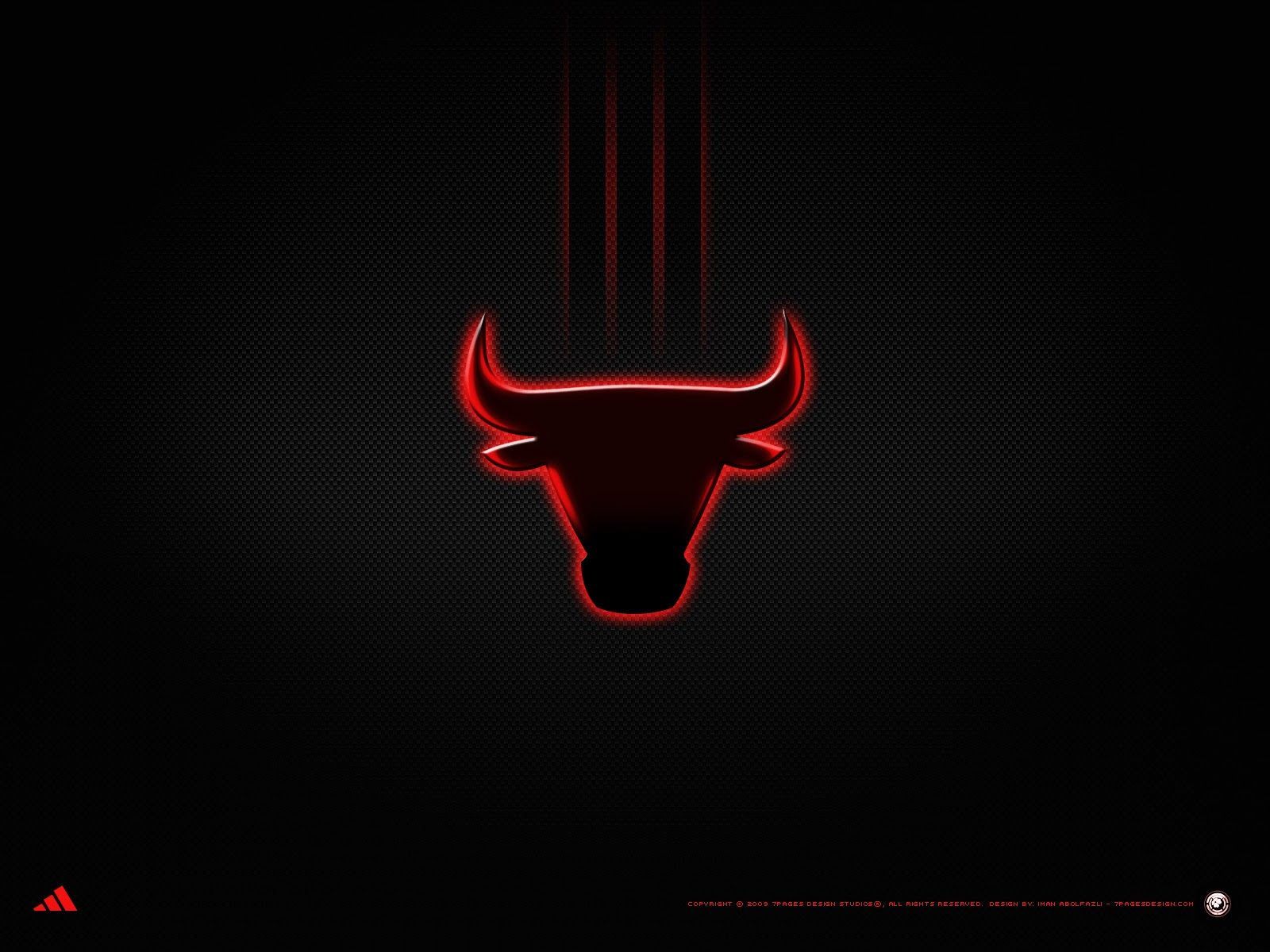 Download Chicago Bulls Logo On Metal Sphere Phone Wallpaper | Wallpapers.com