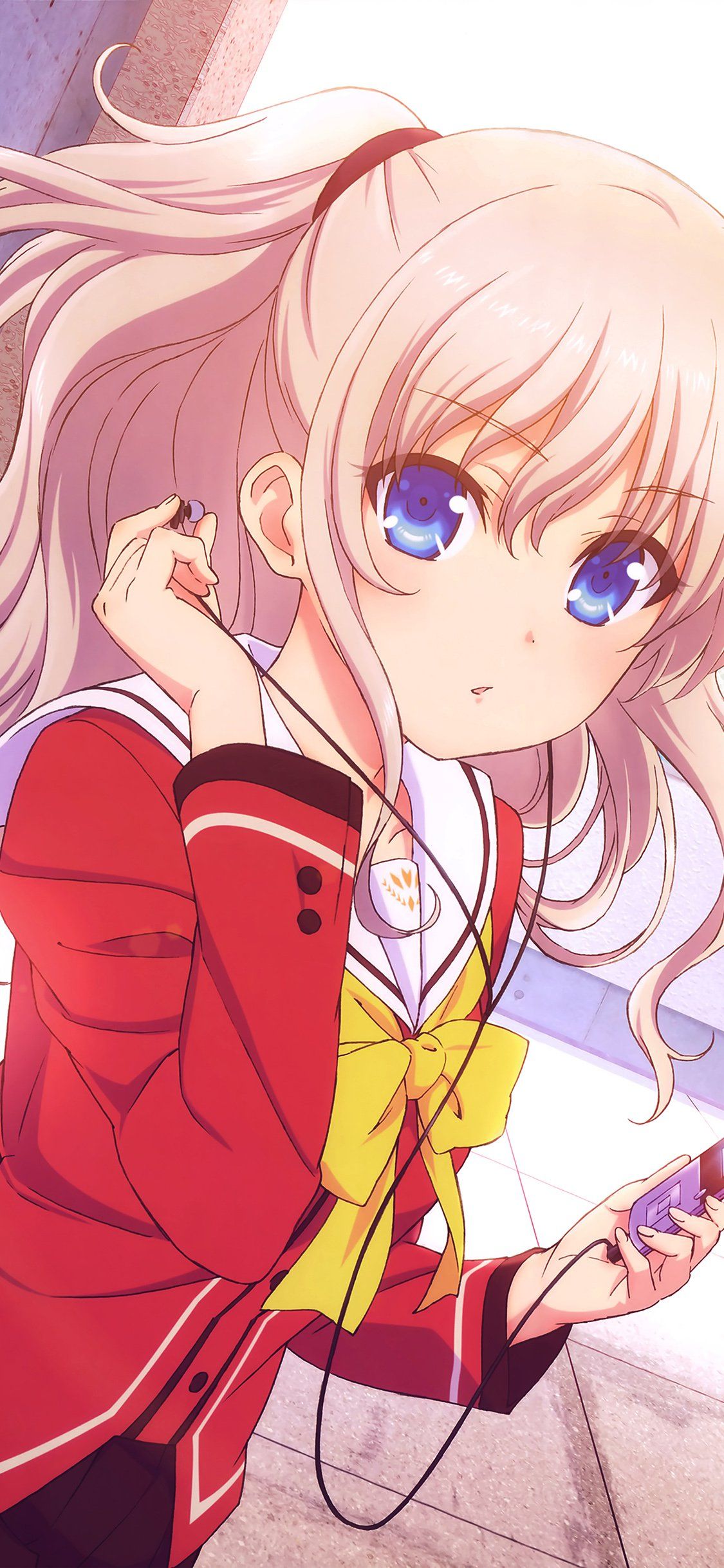 Cute Anime Girl Blonde 4K Wallpaper iPhone HD Phone #7500i