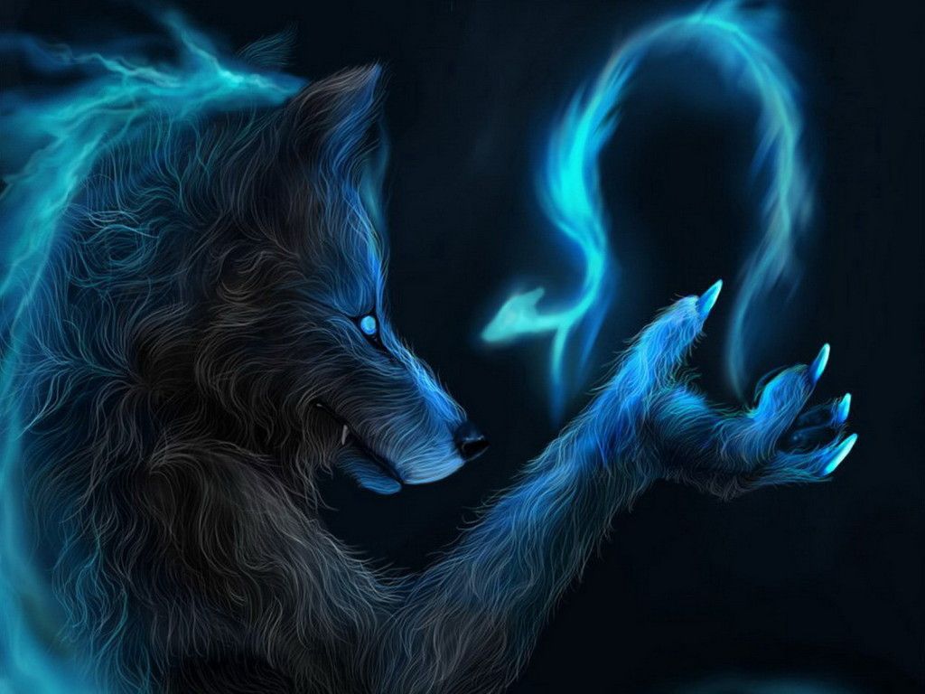 Fire Wolf by ToryFlores on DeviantArt