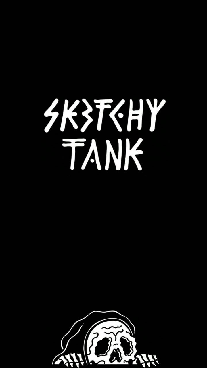 Sketchy tank All in a days lurk  Tank tattoo Skeleton art Skull art