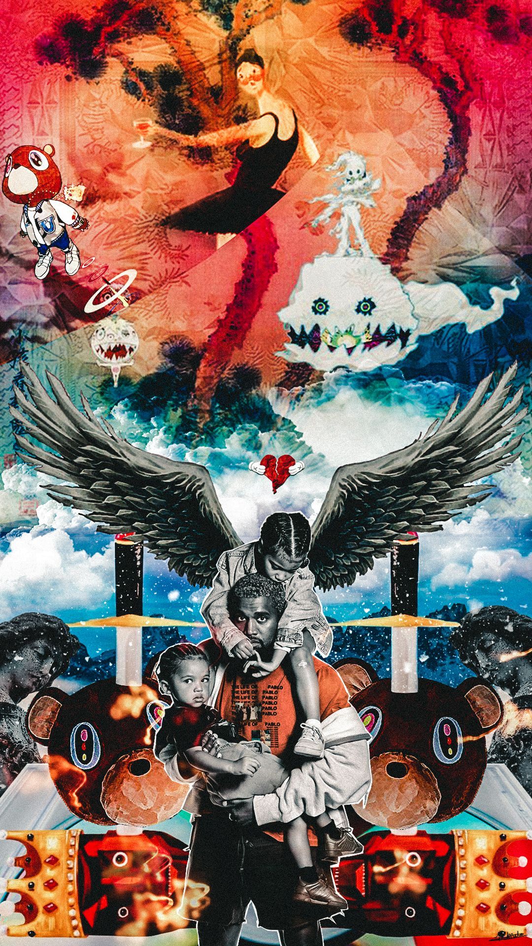 Kanye West Album Cover Wallpapers  Top Free Kanye West Album Cover  Backgrounds  WallpaperAccess