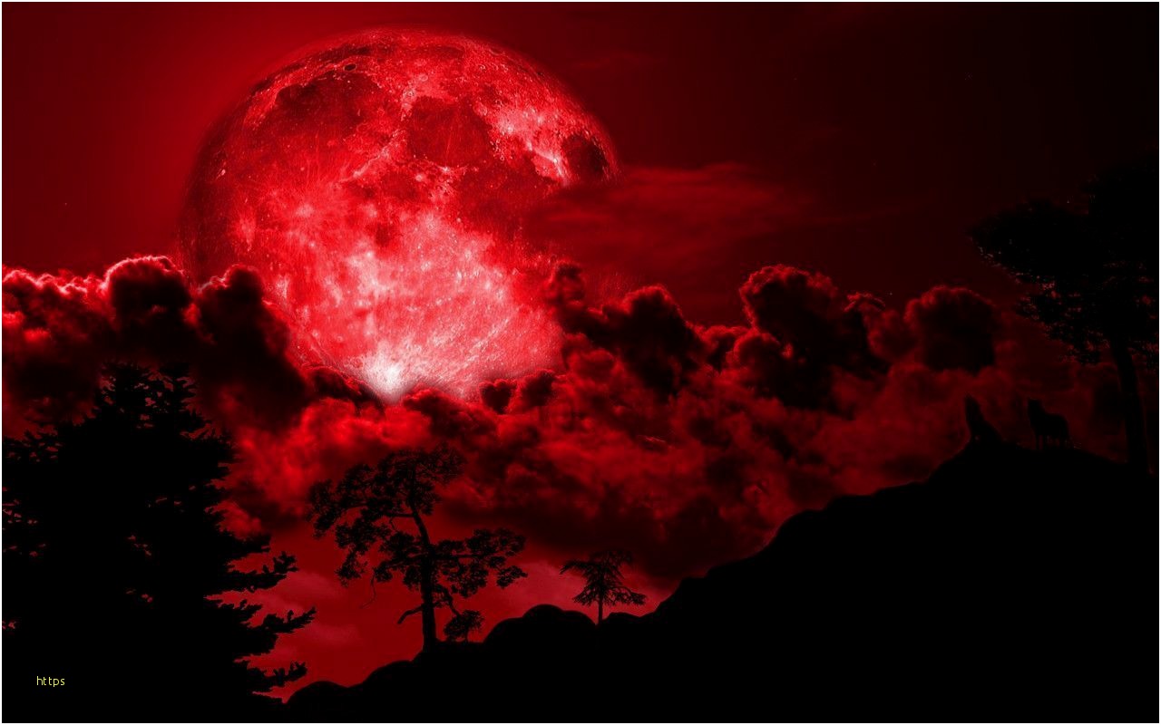 Batman Red Moon Dark Background HD 4K Wallpaper #6.2730