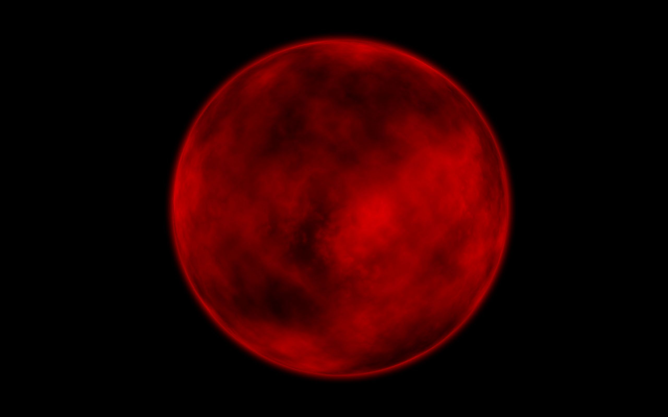 Download free Dark Red Glowing Moon Wallpaper 