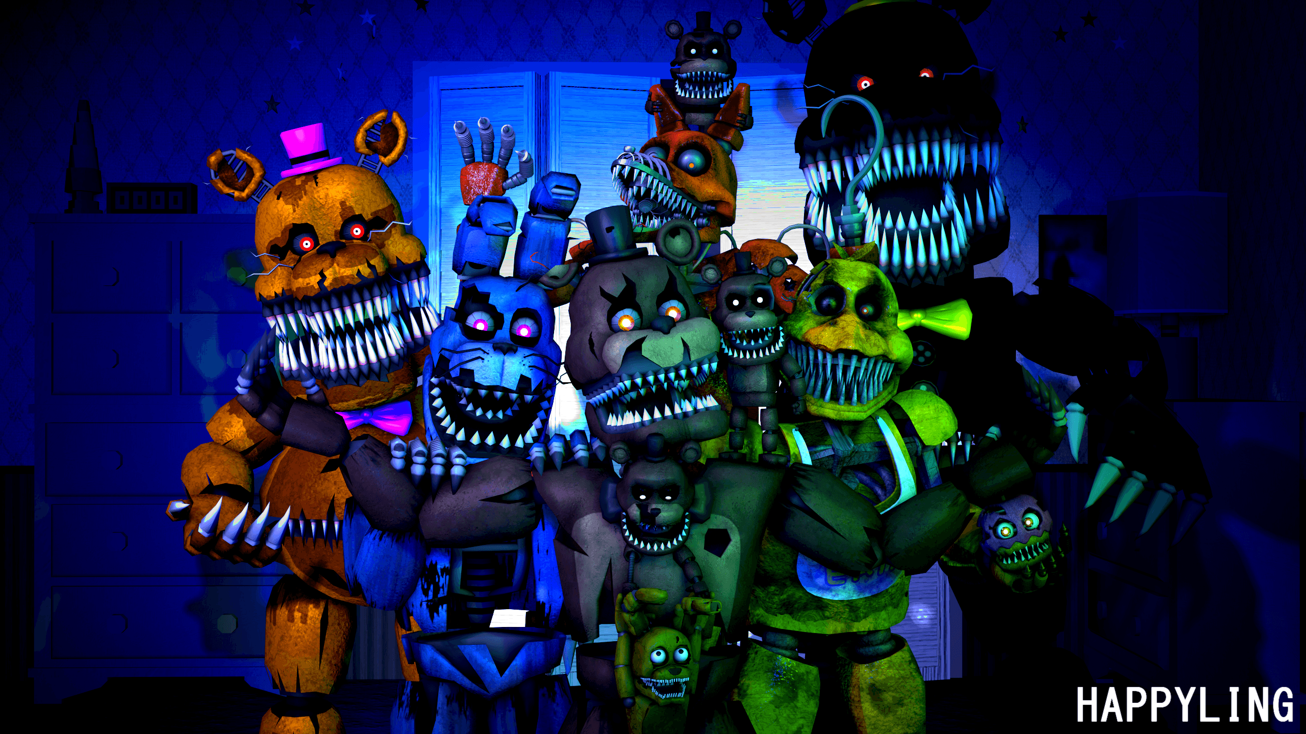 Freddy Night : Modog's Live Wallpaper - free download