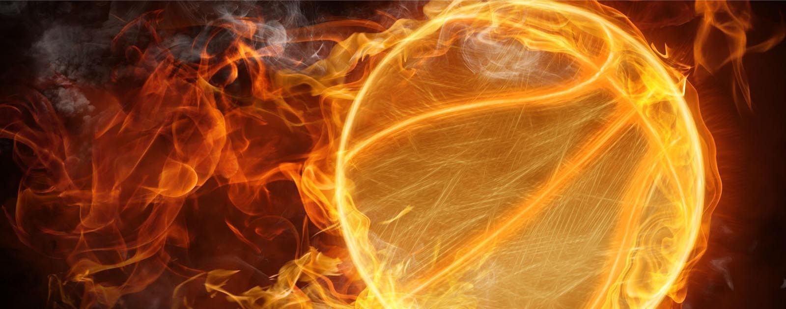 Basketball On Fire Wallpapers on WallpaperDog