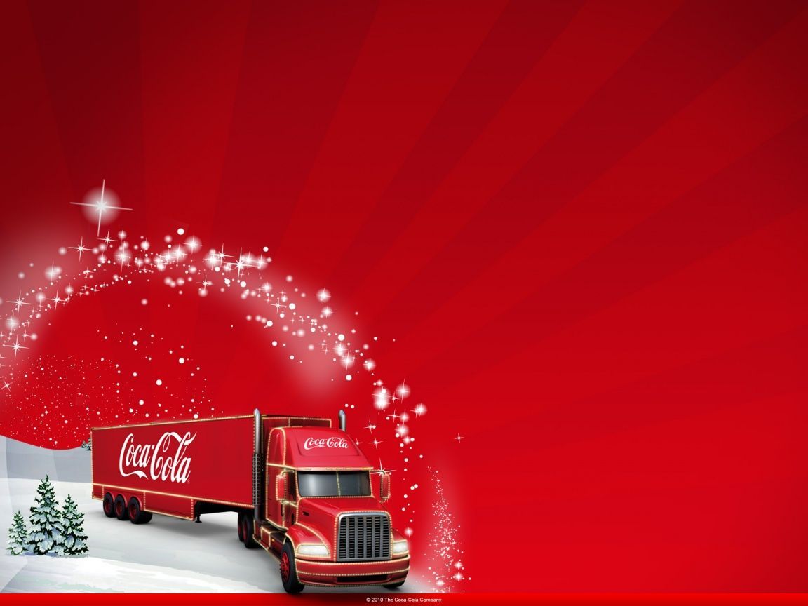 coca cola santa wallpaper