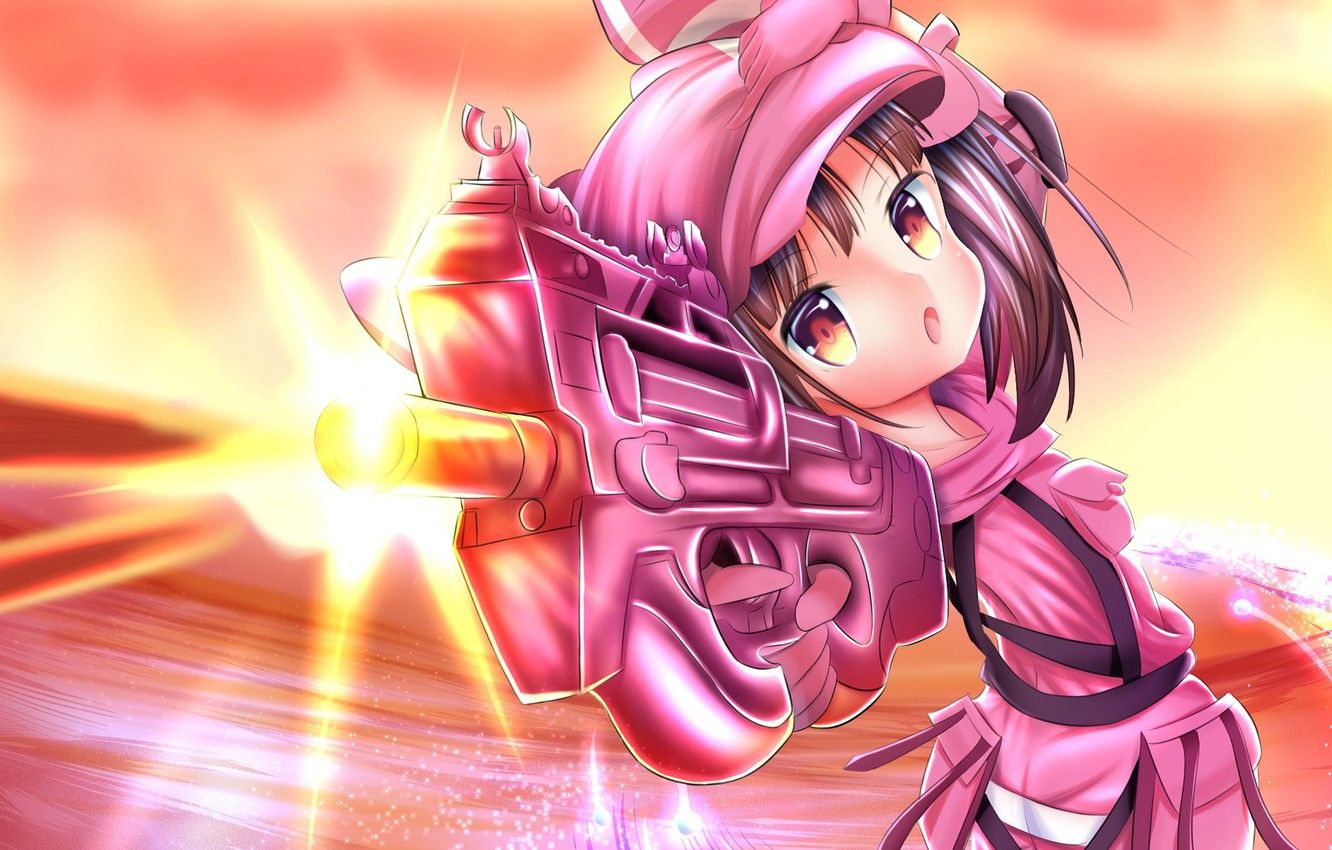 Anime Sword Art Online Alternative: Gun Gale Online HD Wallpaper by AceK