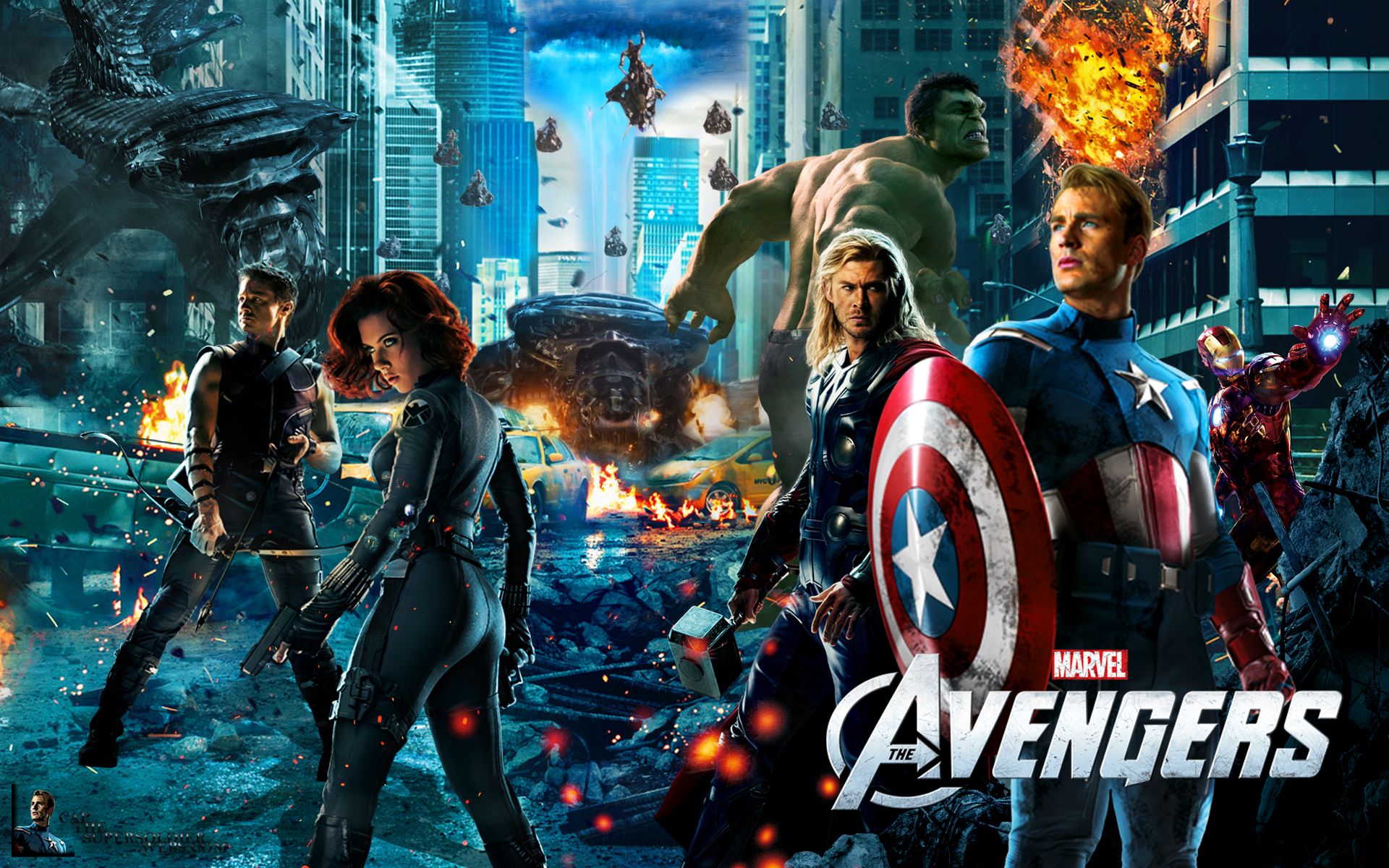 Marvel The Avengers Age Of Ultroniron Battle Poster Art Hd Wallpaper For  Desktop 4096x2560  Wallpapers13com
