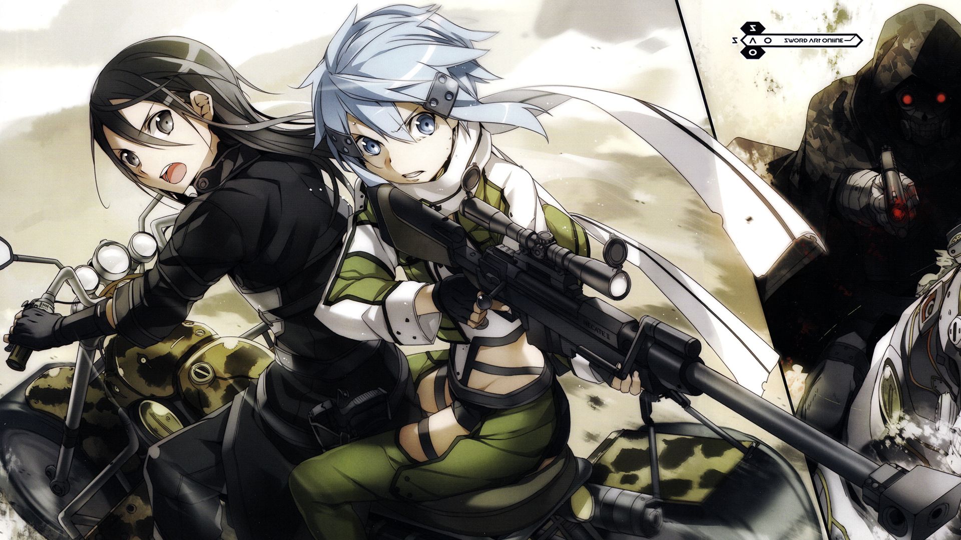 Anime Sword Art Online Alternative: Gun Gale Online HD Wallpaper by JZjuarez