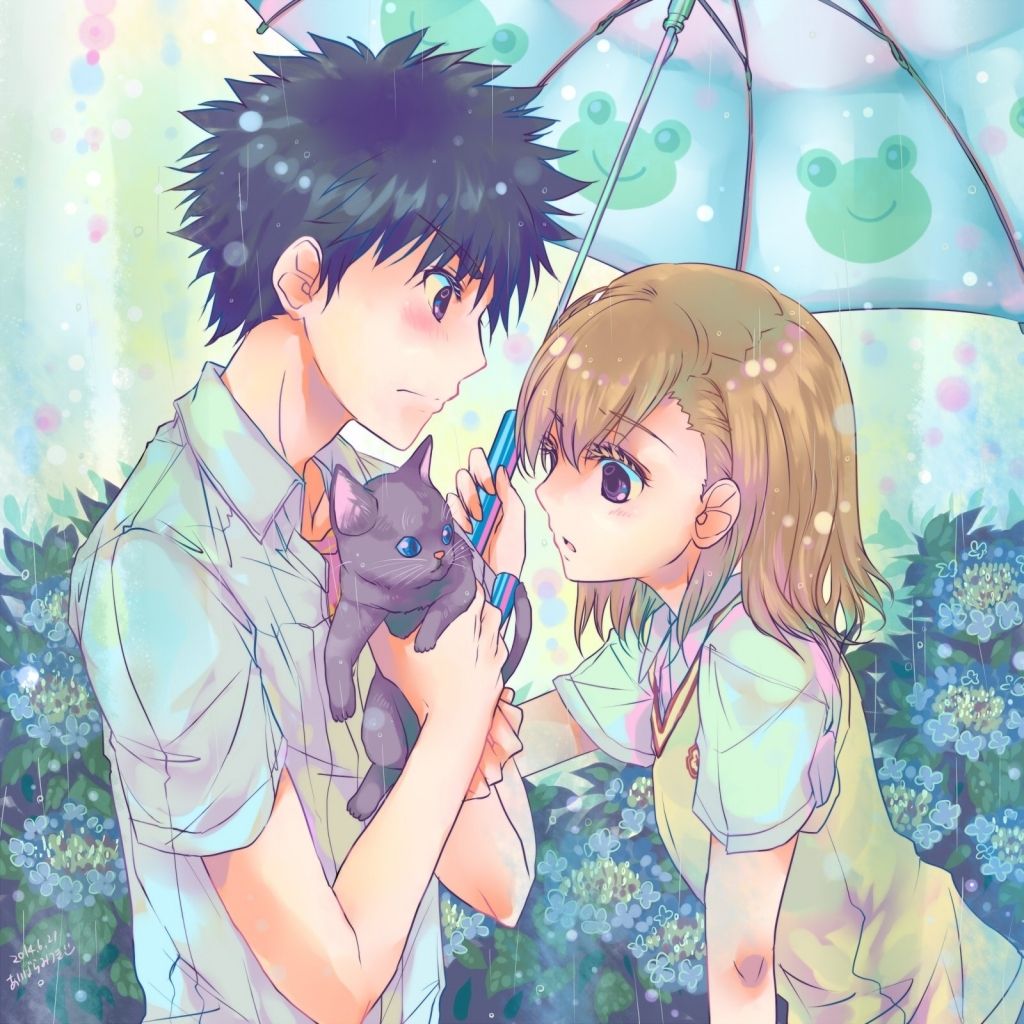 Love Couple Cute Anime Wallpapers on WallpaperDog