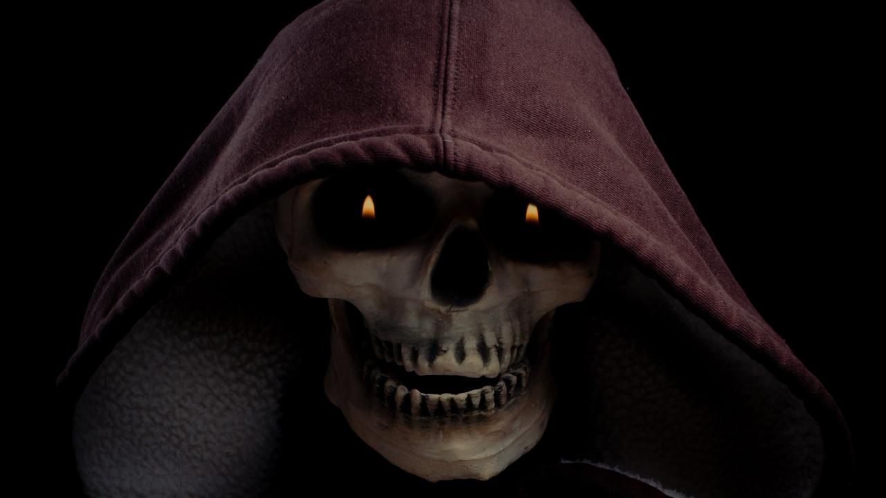 Horror Skeleton Skull Weird Halloween Scary Skull Wallpaper At Dark  Wallpapers