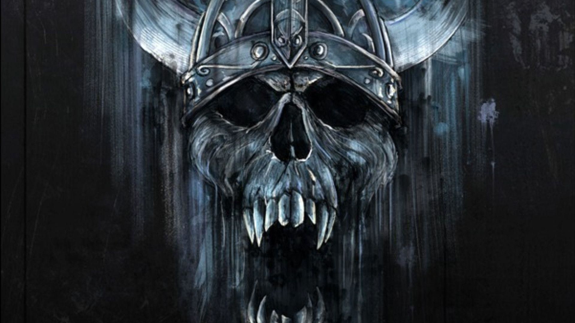 Evil Skull Wallpapers on WallpaperDog