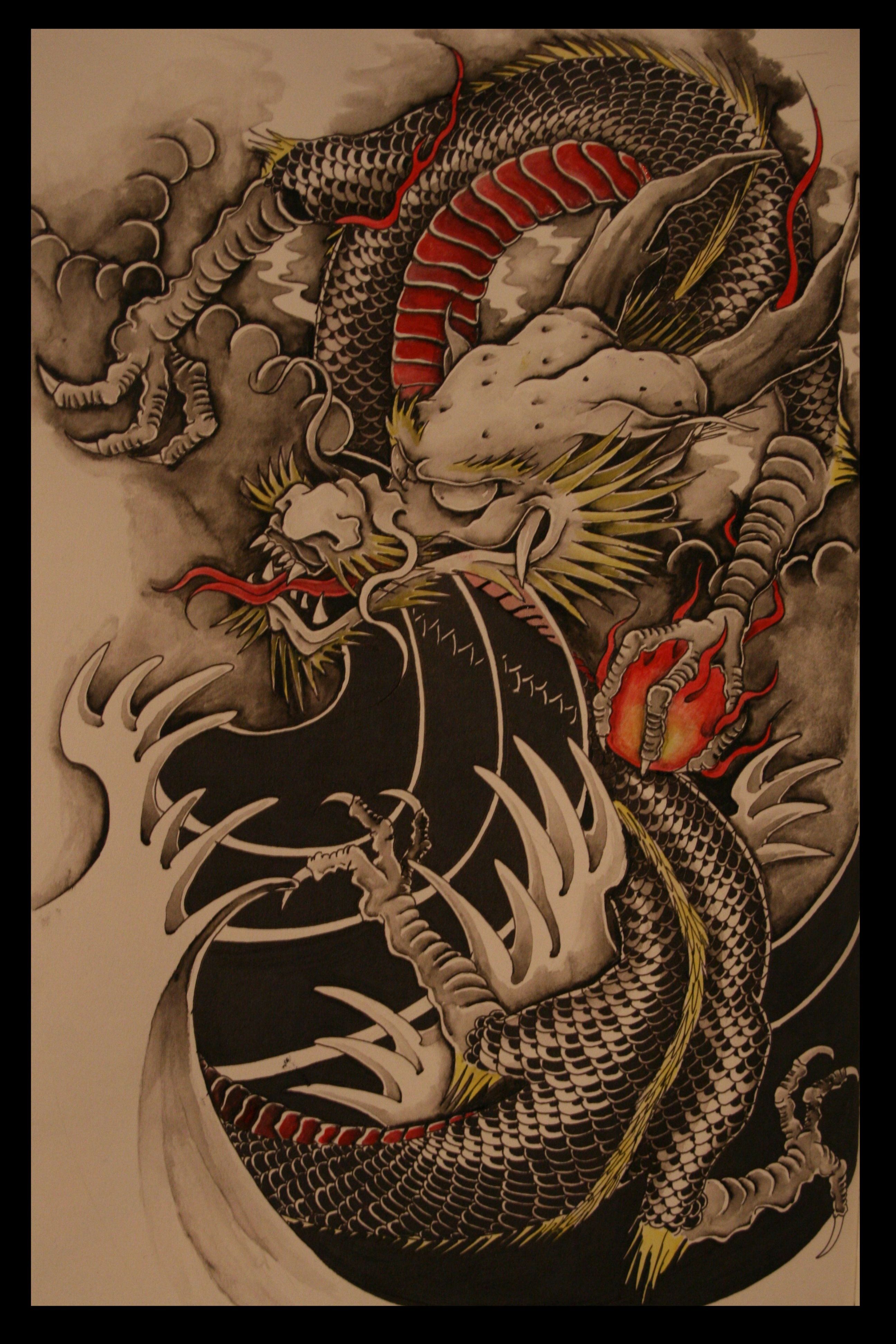 Dragon Tattoo Wallpapers on WallpaperDog