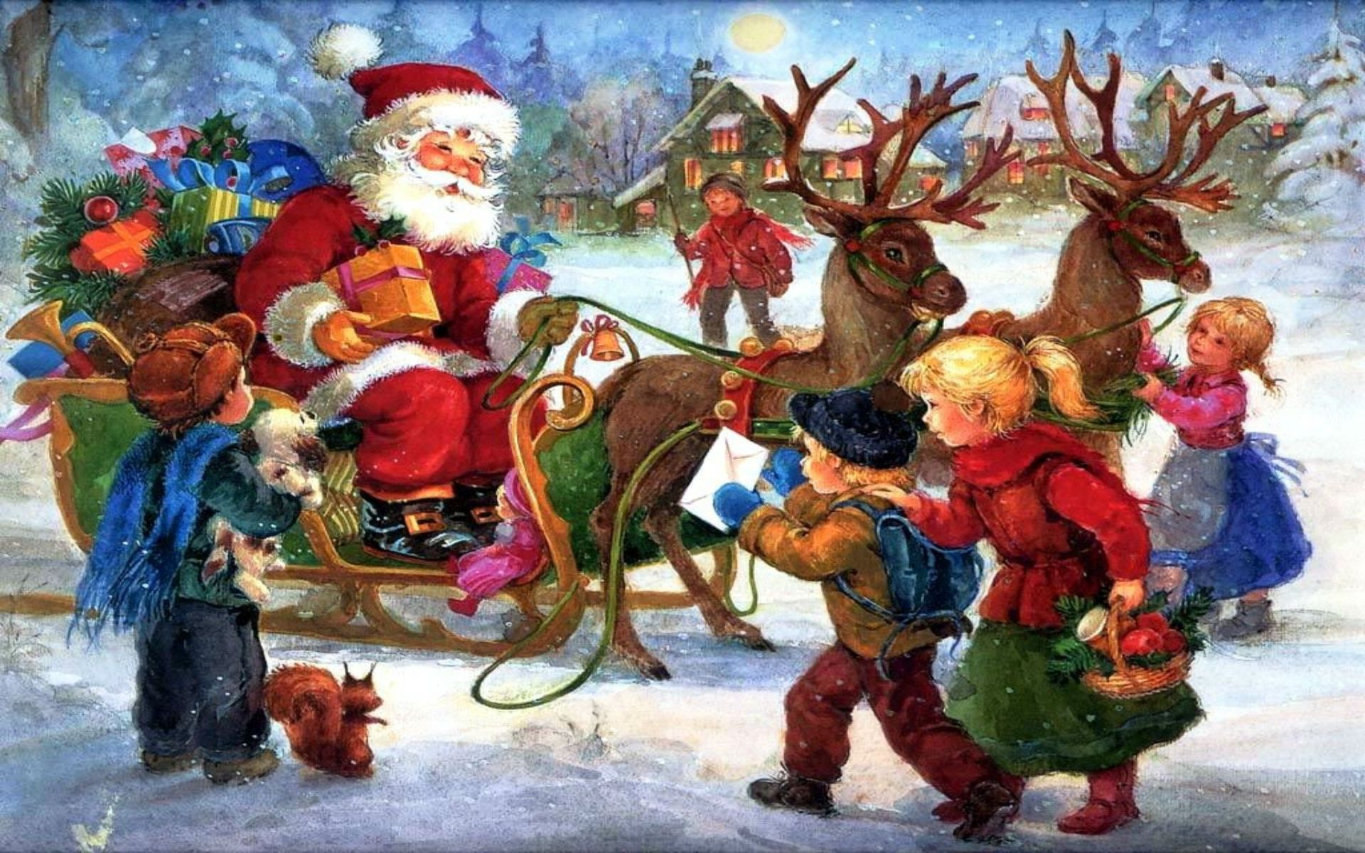 HD old fashioned christmas wallpapers  Peakpx