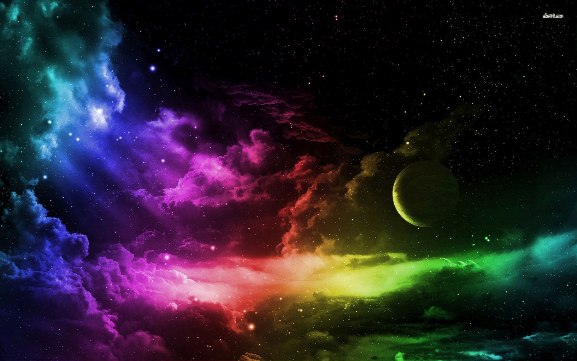 Rainbow Galaxy  Pastel Rainbow Galaxy HD wallpaper  Pxfuel