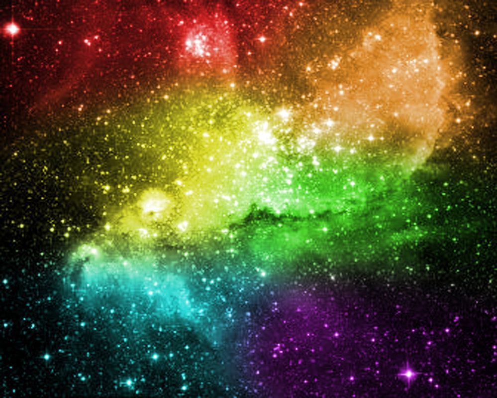 Galaxy Rainbow Space Wallpapers.