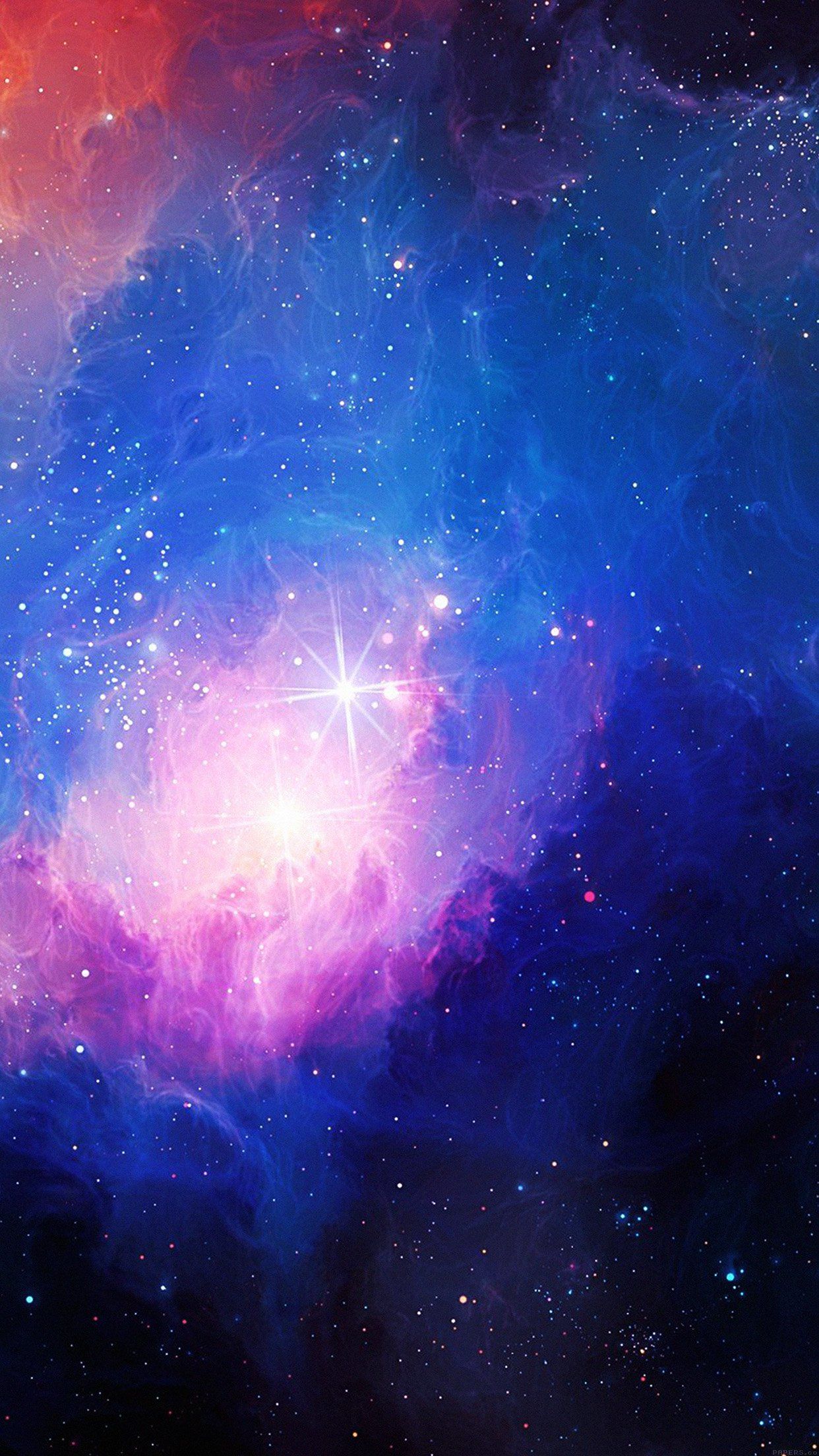 1440x2560 Wallpaper space, galaxy, shine, stars, blue, dark  Blue galaxy  wallpaper, Dark blue wallpaper, Black and blue wallpaper