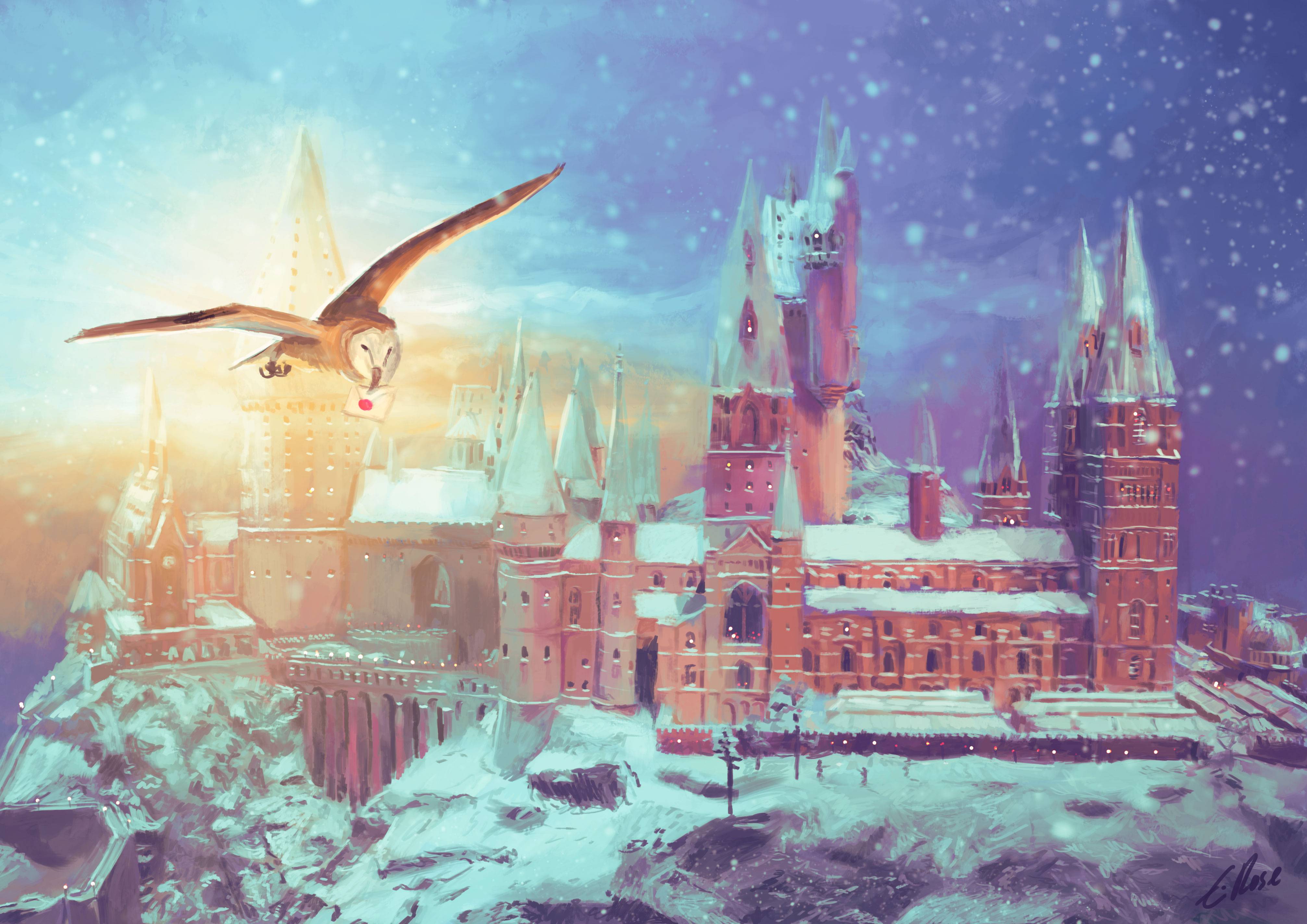 Steam Workshop::Harry Potter - Hogwarts in the Snow 4K