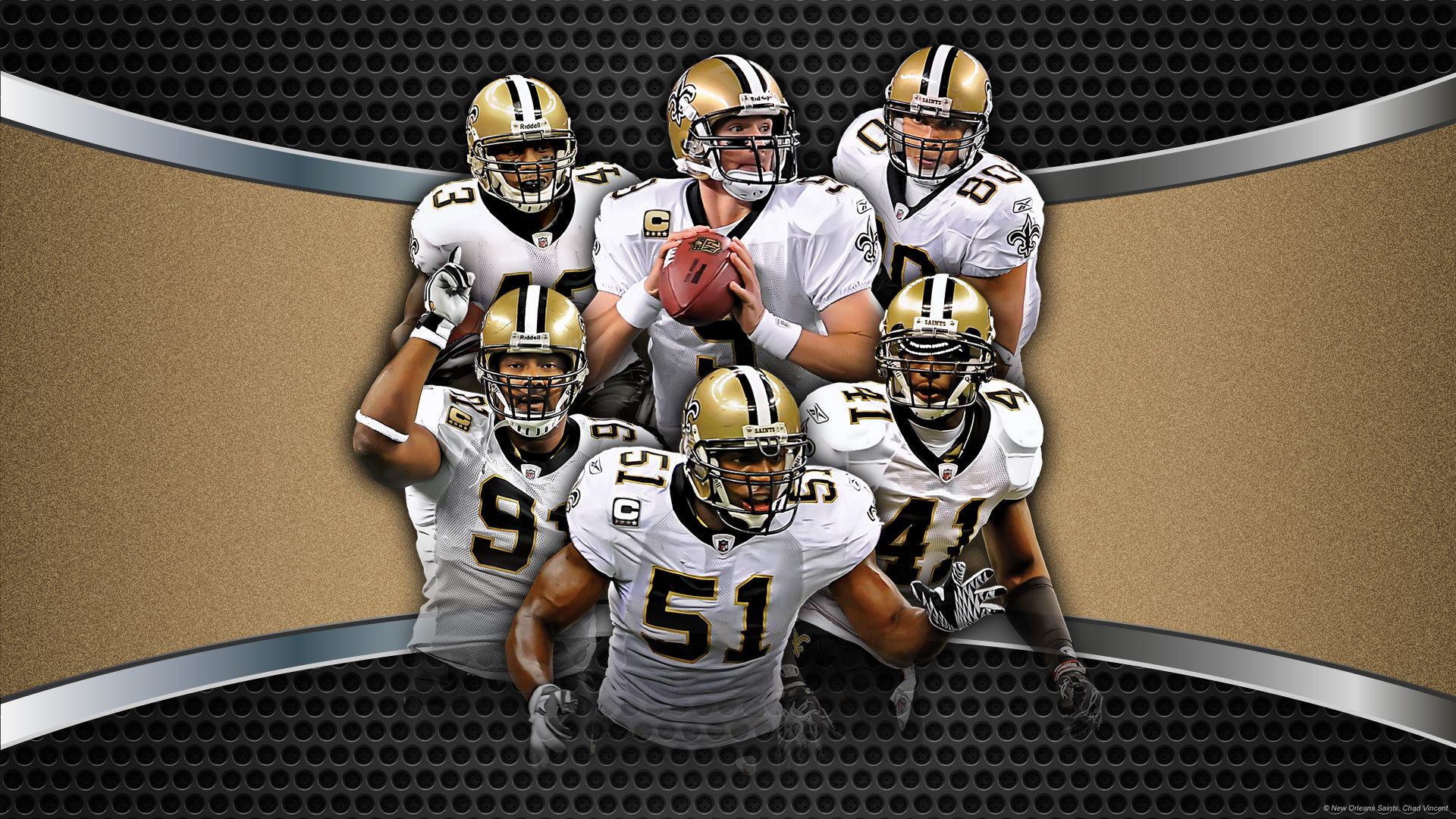 Free download Wallpaper of the day New Orleans Saints wallpaper New Orleans  [1440x900] for your Desktop, Mobile & Tablet, Explore 36+ Drew Brees HD  Wallpaper