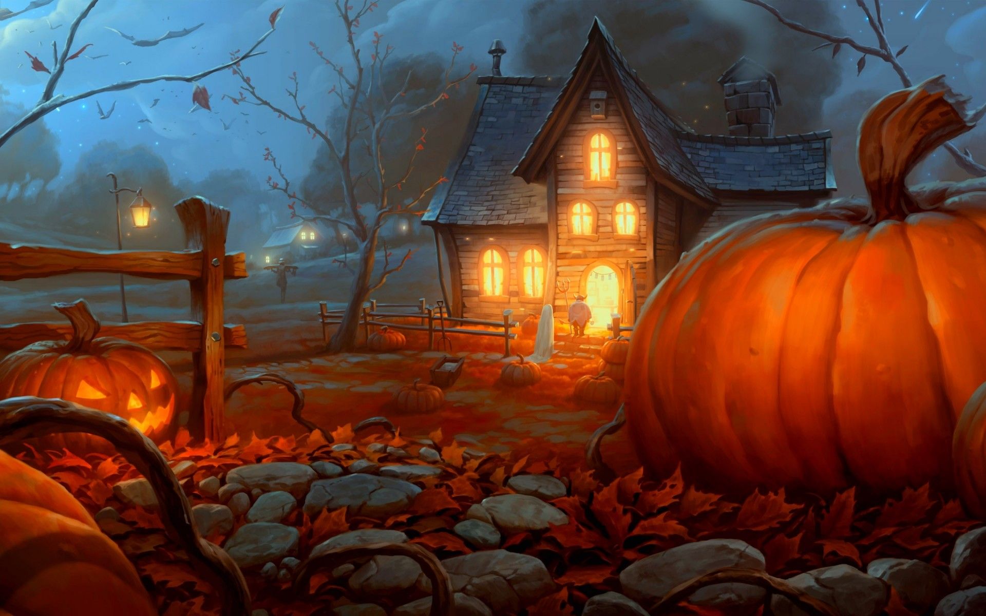 Animated Halloween Wallpapers on WallpaperDog