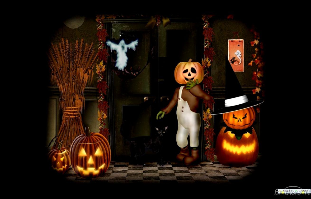 Animated Halloween Wallpapers on WallpaperDog